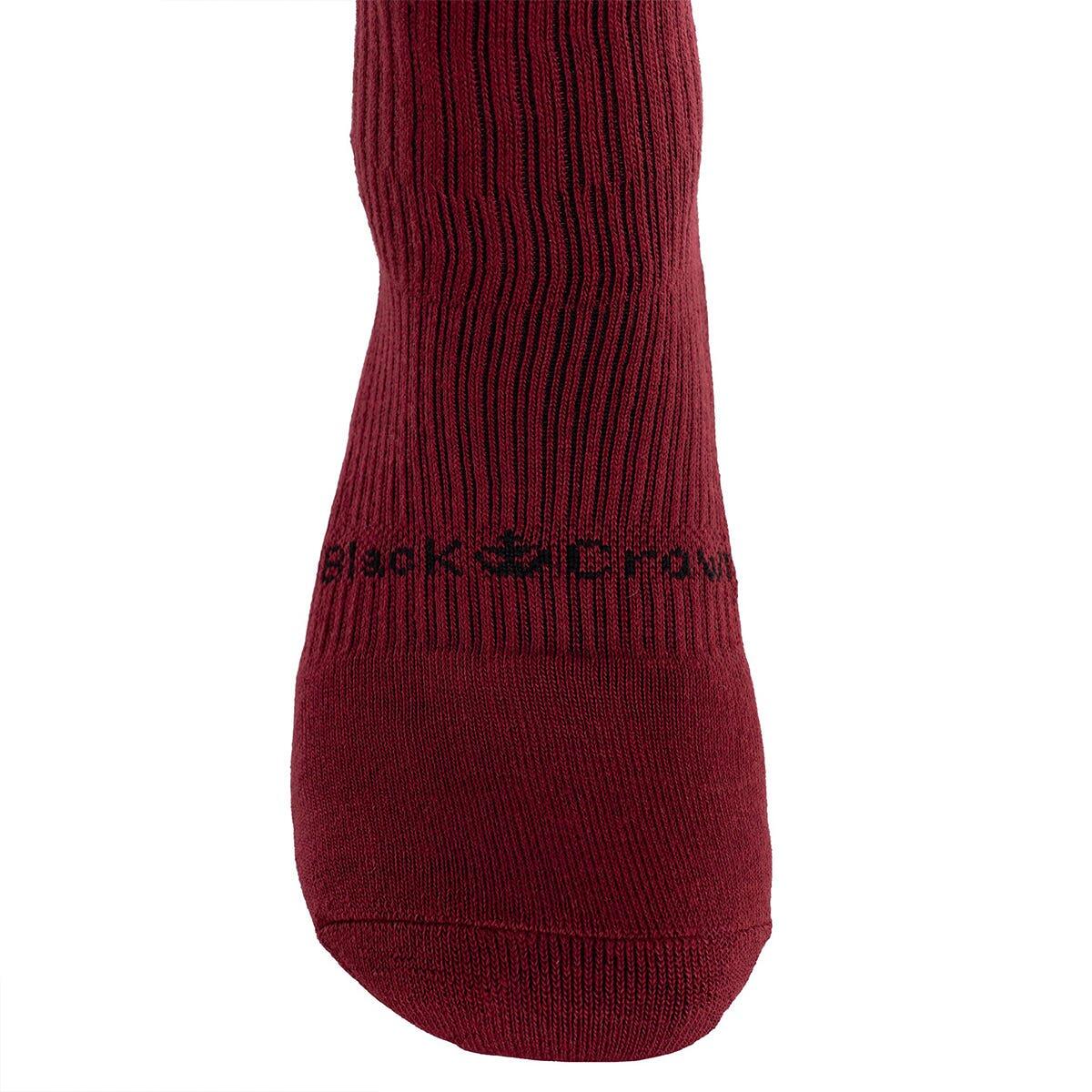 Socken Black Crown Pro Altos Burgund/ Schwarz 5/7
