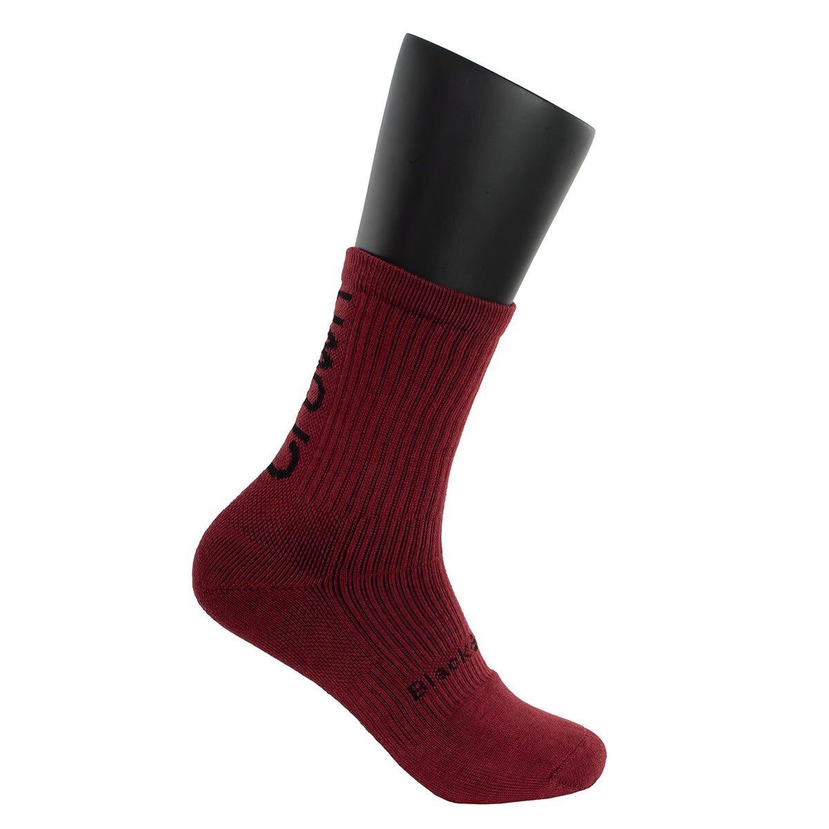 Socken Black Crown Pro Altos Burgund/ Schwarz 1/7