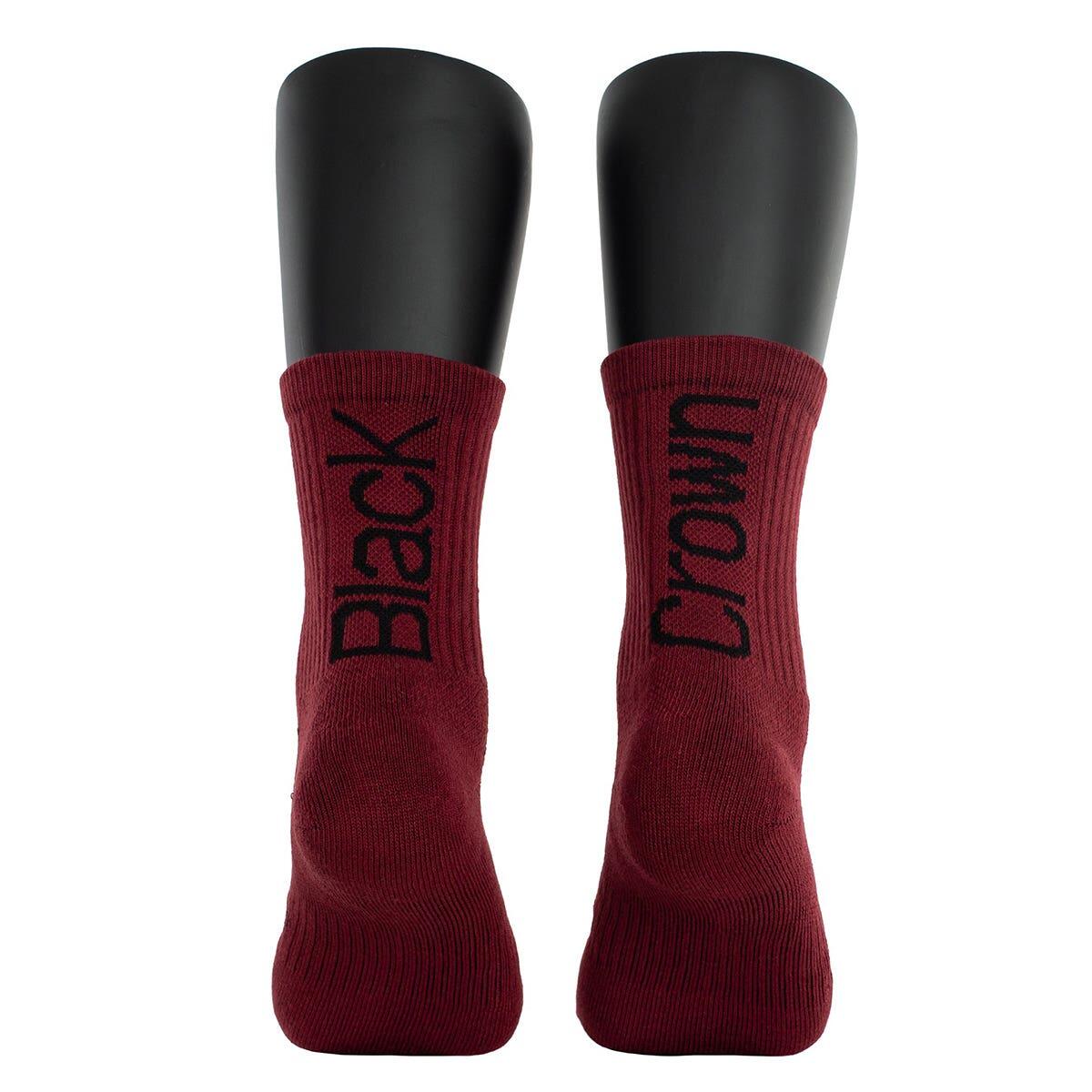 Socken Black Crown Pro Altos Burgund/ Schwarz 4/7