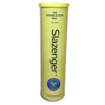 Balles De Tennis WIMBLEDON (Jaune) Taille unique