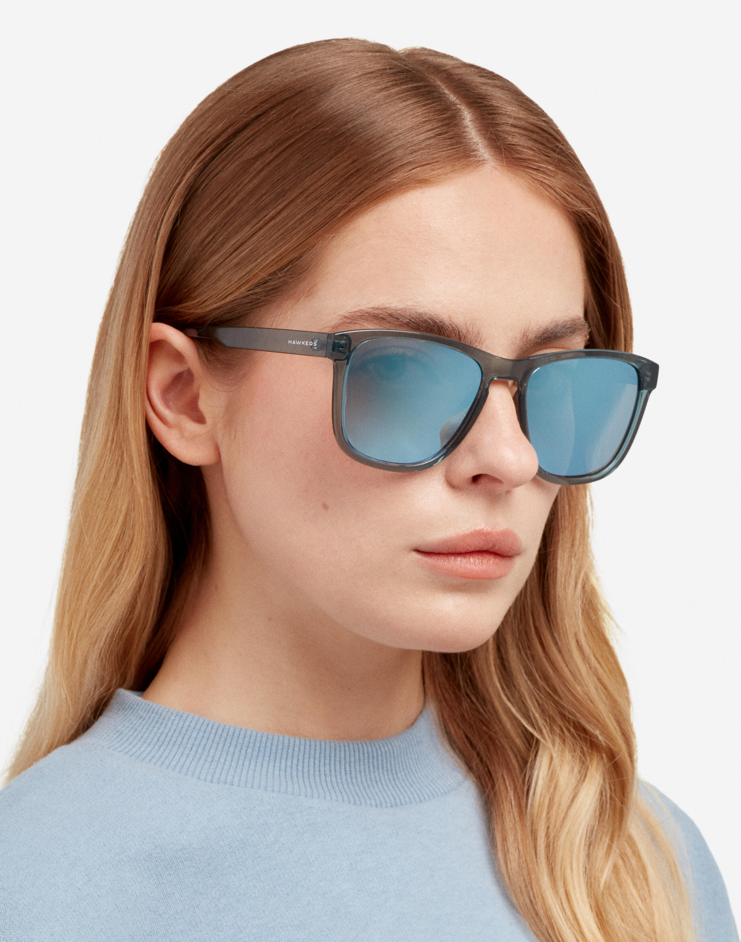 HAWKERS - Gafas de sol para Hombre y Mujer BLUE CHROME POLARIZED - ZHANNA 3/7