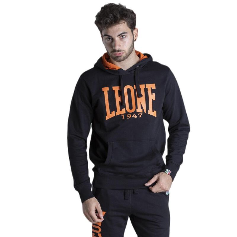 Hanorac Leone 1947 Apparel Big Logo pentru bărbați, bumbac ușor