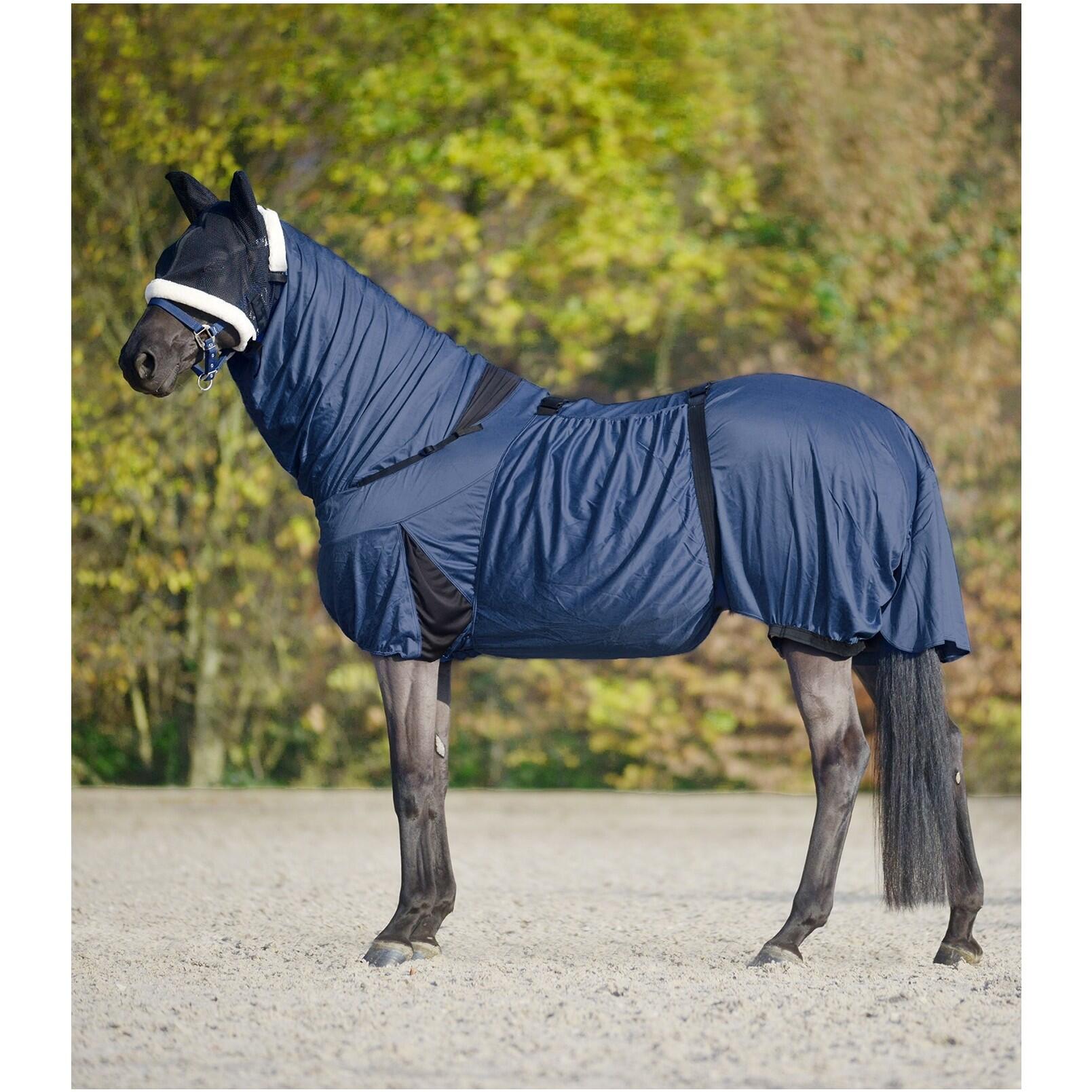 Waldhausen - Couverture Anti-eczéma Pour Cheval Waldhausen - Couverture Cheval - Bleu - 125 Cm - Decathlon