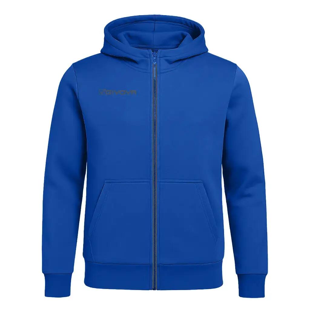 Givova Giacca Scuba XS — Kids' sports jacket with hood