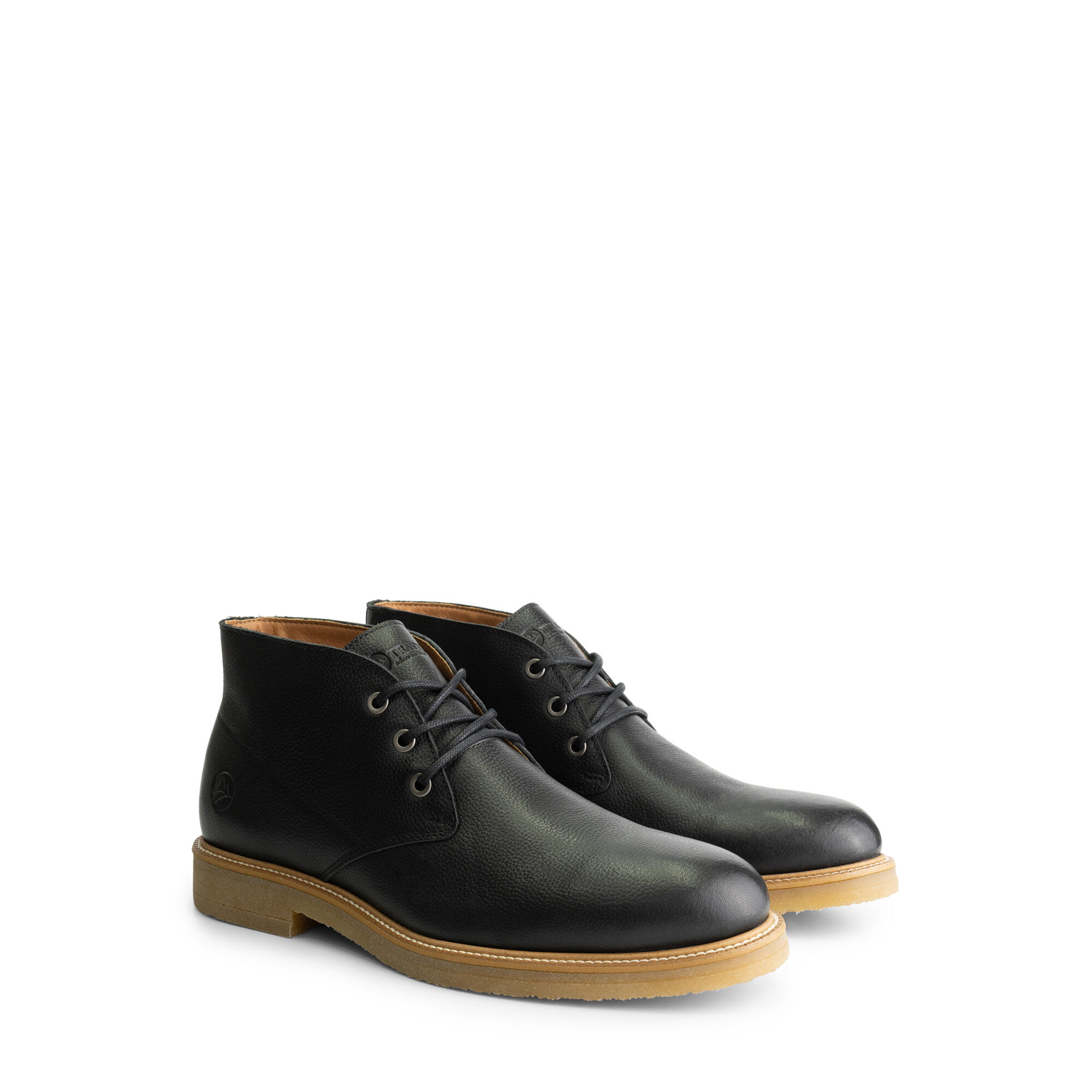 Travelin' - Ryhall Chaussures À Lacets Pour Hommes - Bottes - Noir - Decathlon