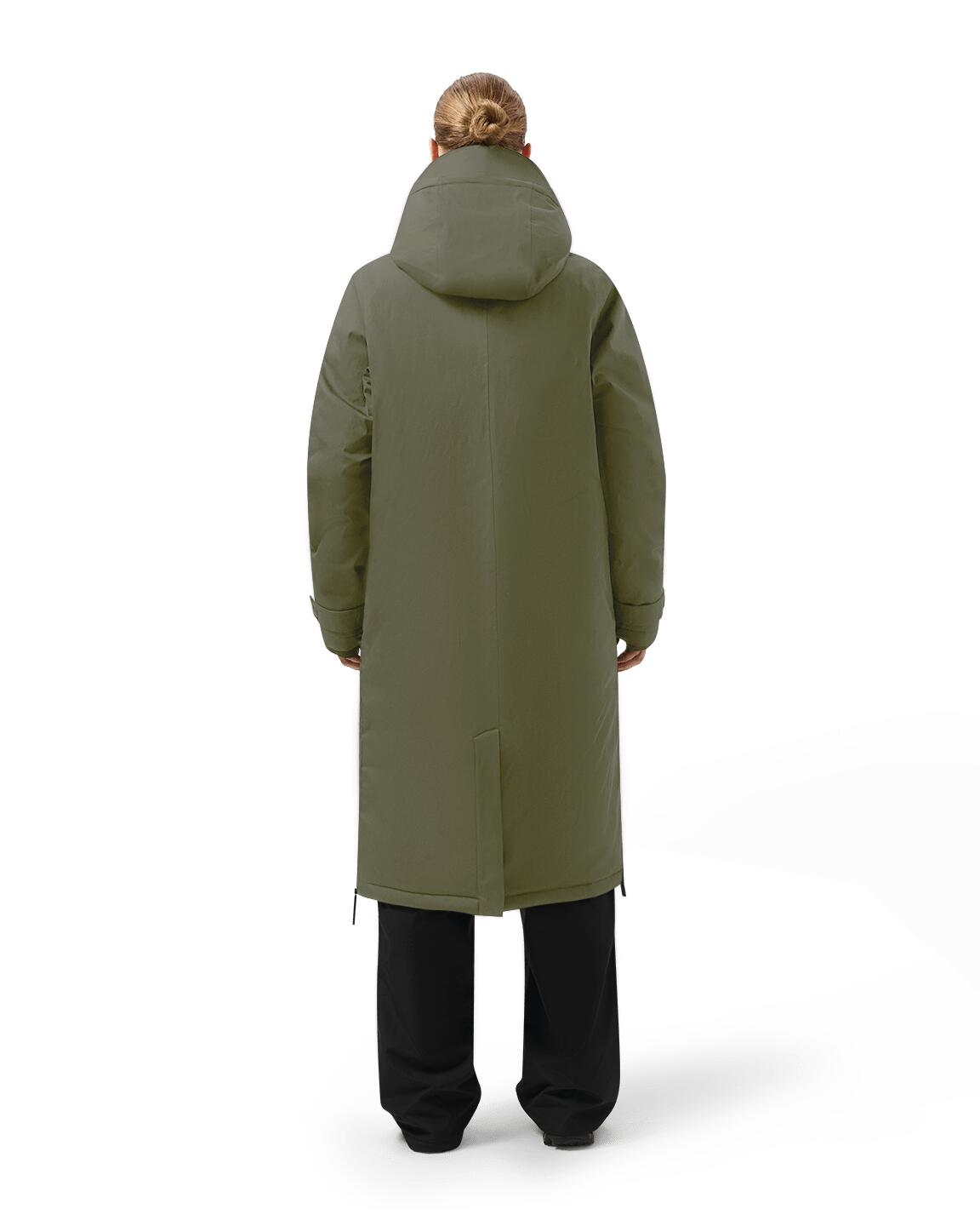 Parka Mac – verde oliva escuro 5/7