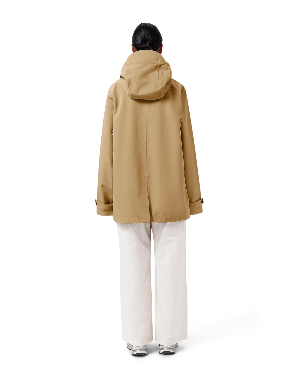Abrigo Mac Corto – arcilla marron Talla XXL 3/7