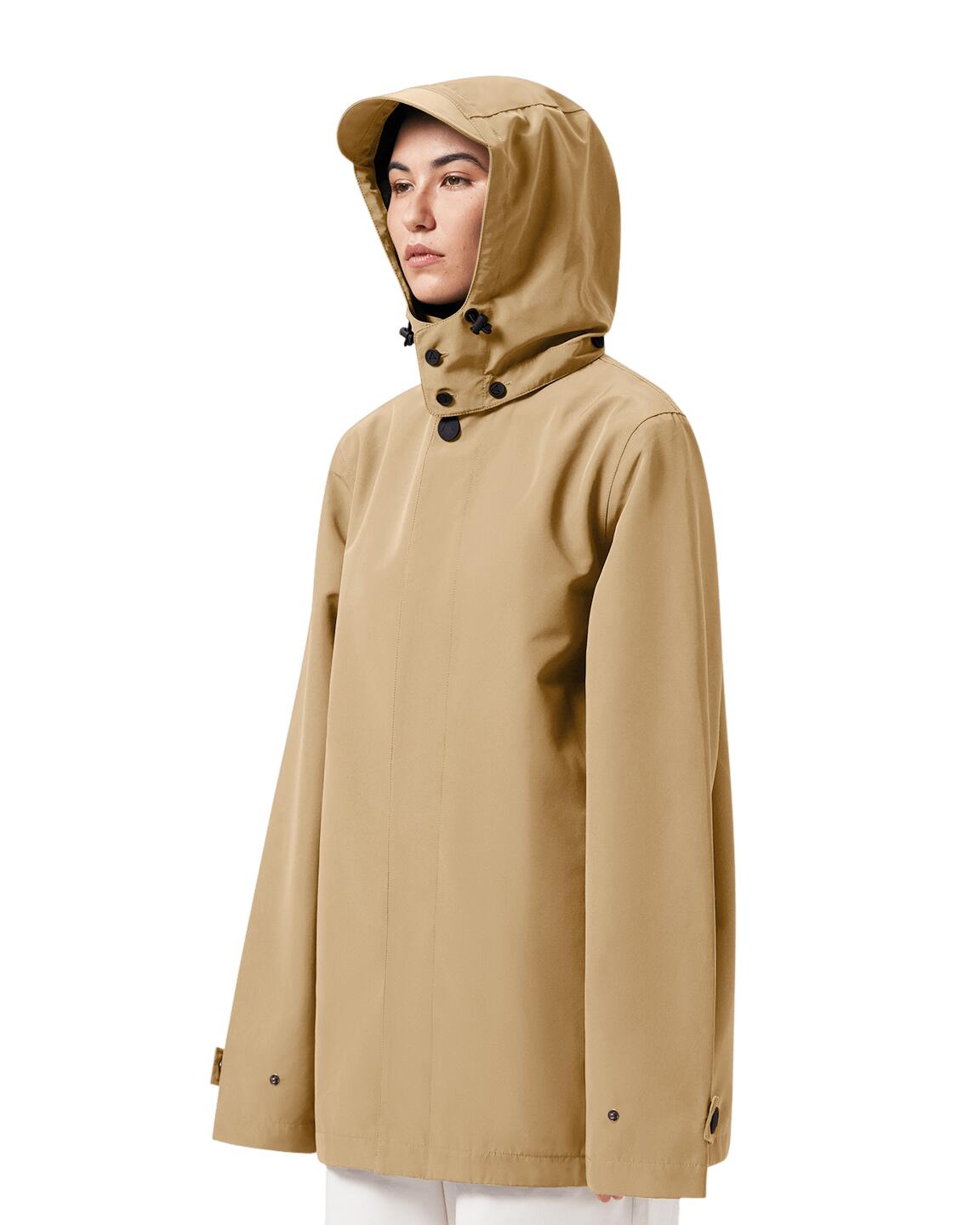 Abrigo Mac Corto – arcilla marron Talla XXL 2/7