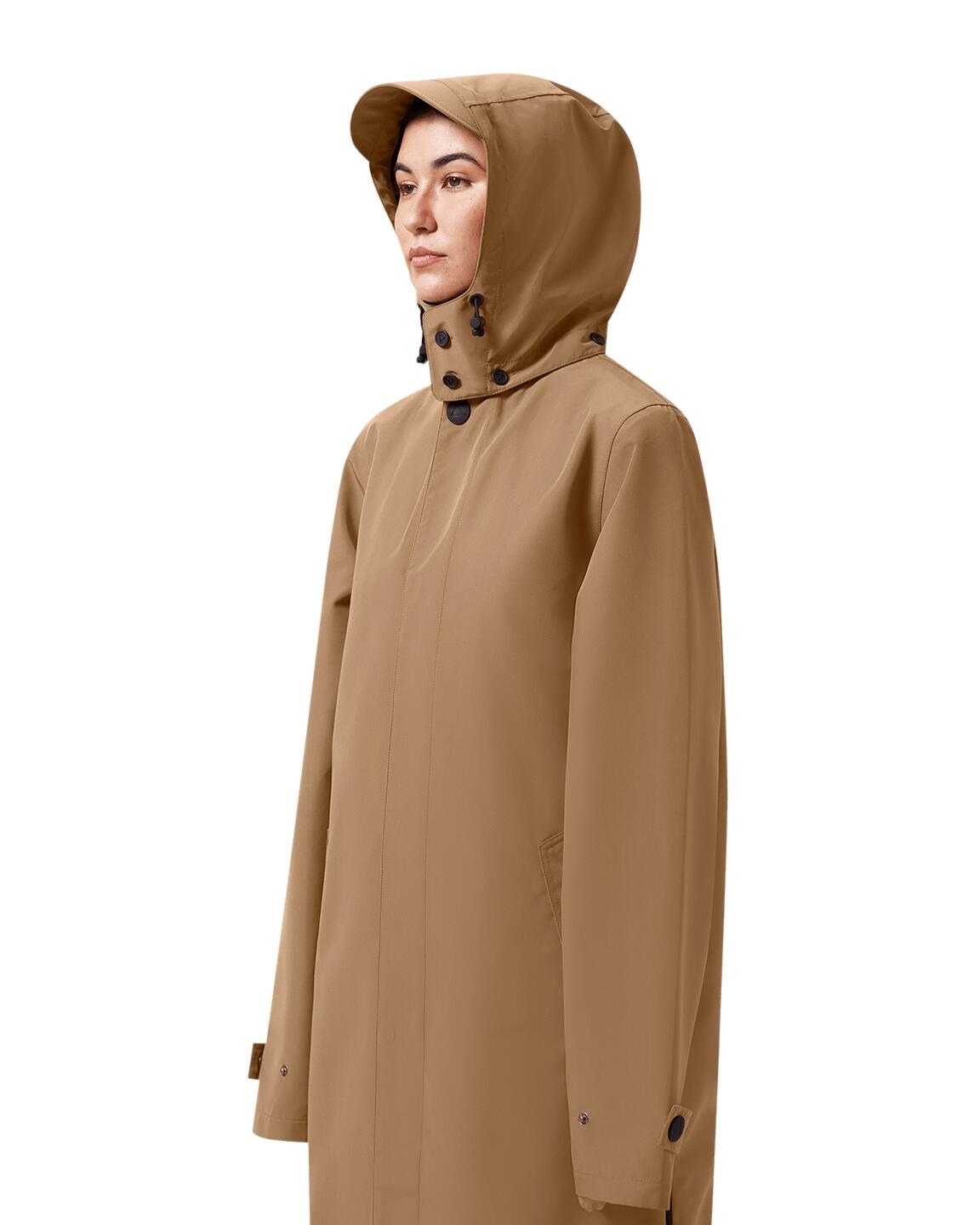 Abrigo Mac – arcilla marron Talla M 3/7