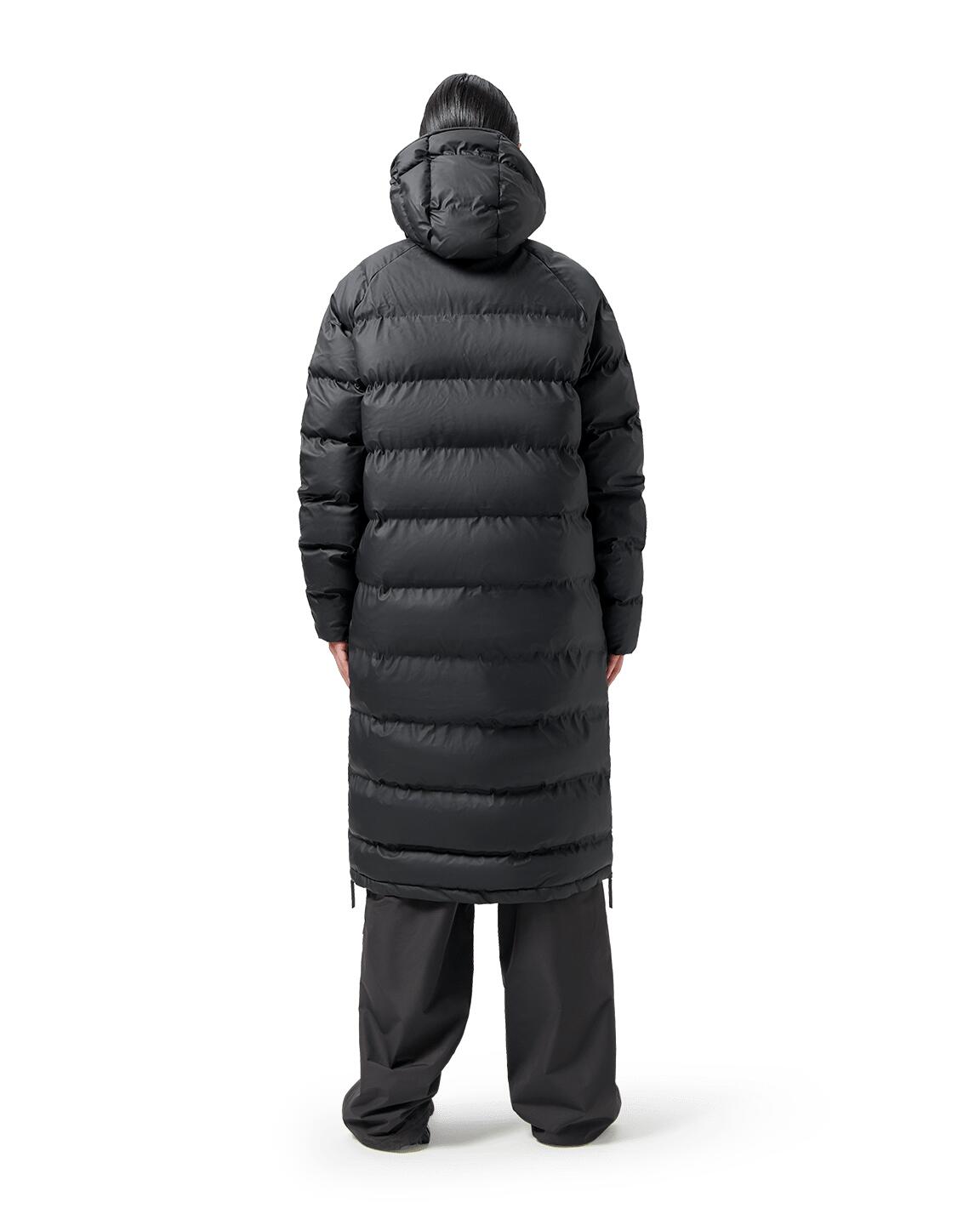 Chaqueta Acolchada Oversized – negro Talla L 5/7