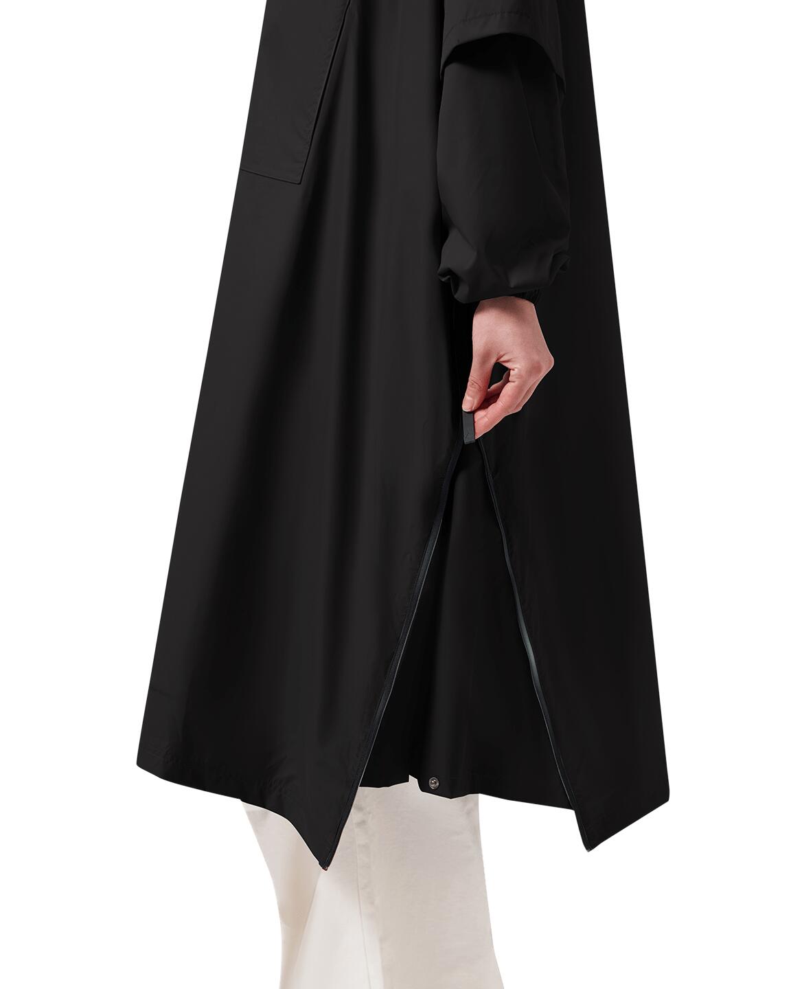 Poncho de Lluvia – negro Talla L 5/7
