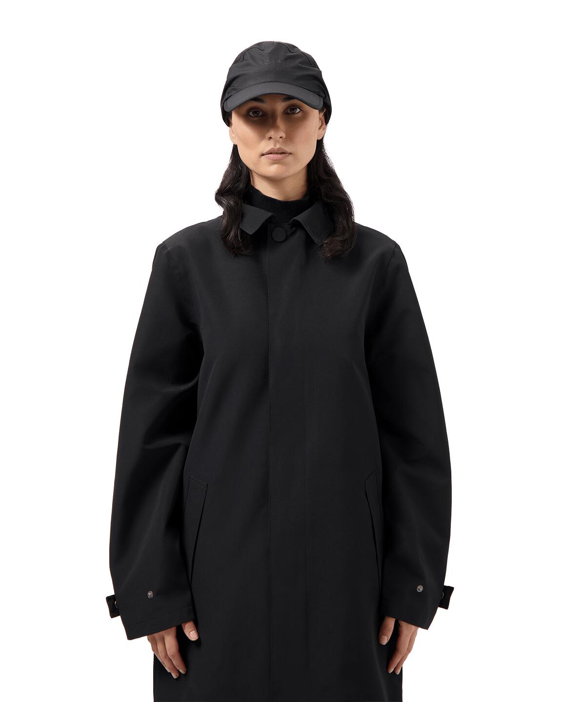 Wasserdichte Kappe Damen – Recycelt & Reflektierend Noir L 2/4