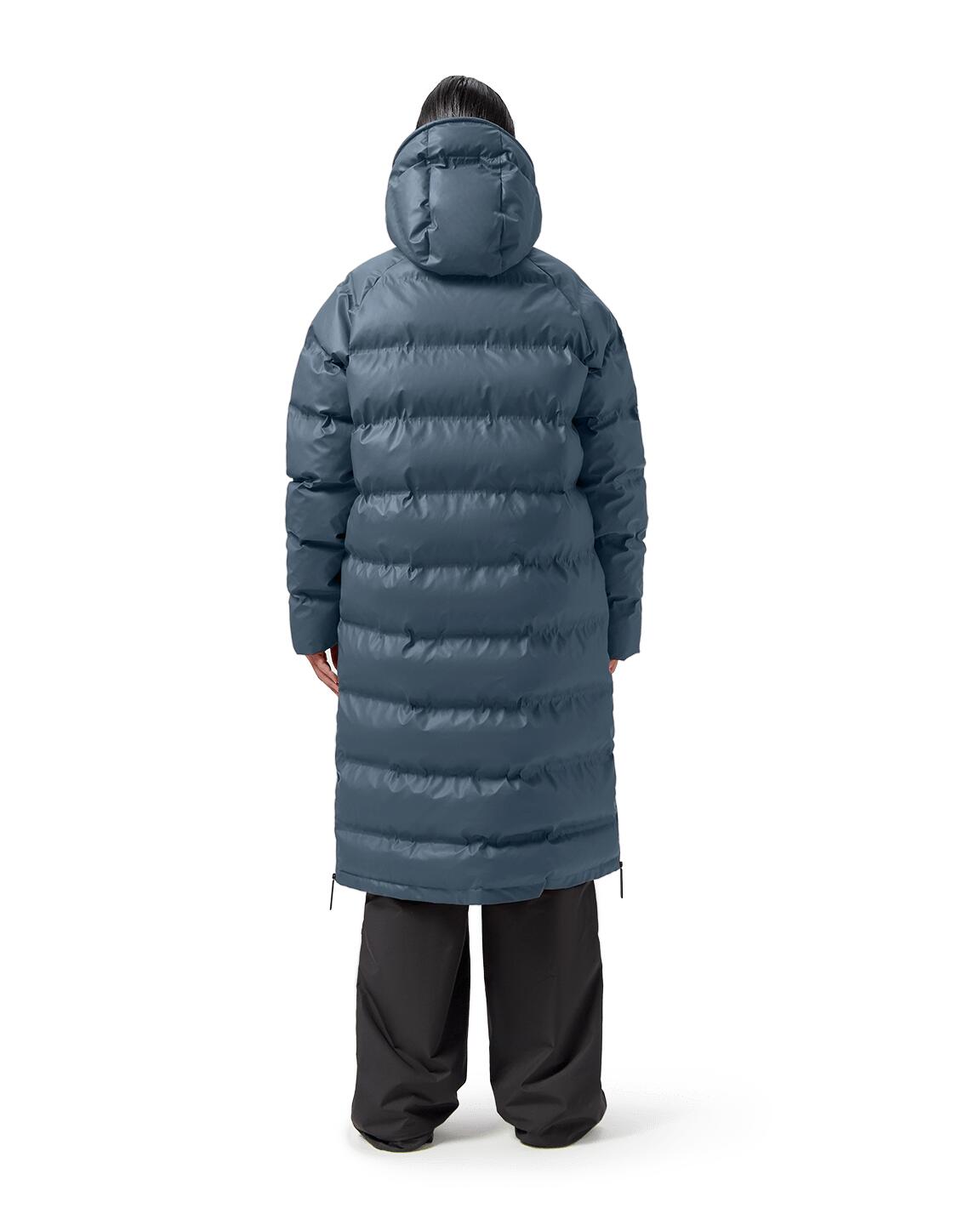 Chaqueta Acolchada Oversized – azul tormenta Talla XL 5/7
