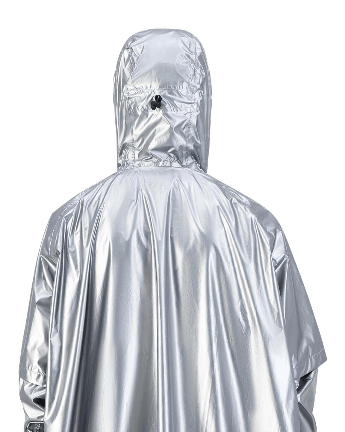 Regenponcho – Silbergrau Gr. L 6/7