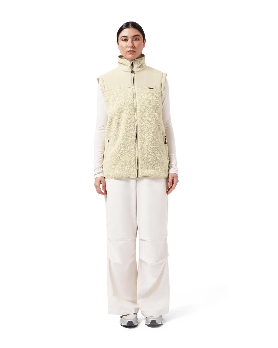 Teddyfleece-Cardigan - Dunkeloliv 2/7