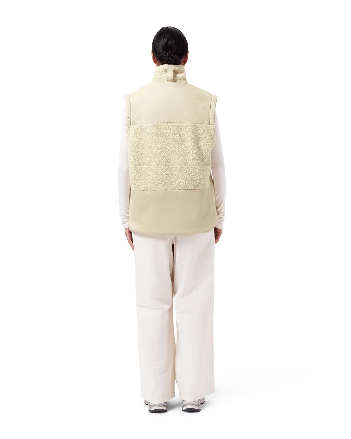 Teddyfleece-Cardigan - Dunkeloliv 4/7