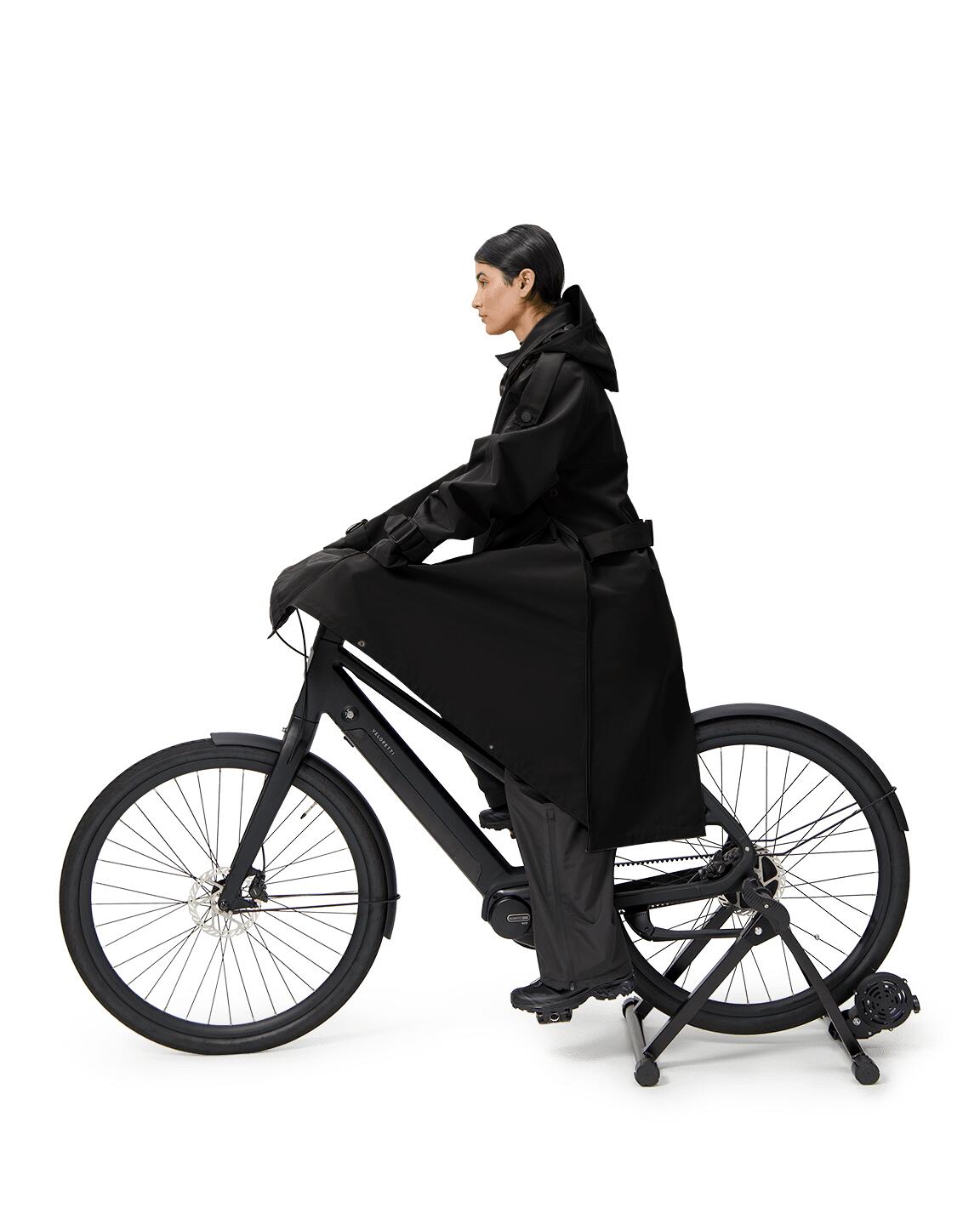 Gabardina – negro Talla XS 2/7