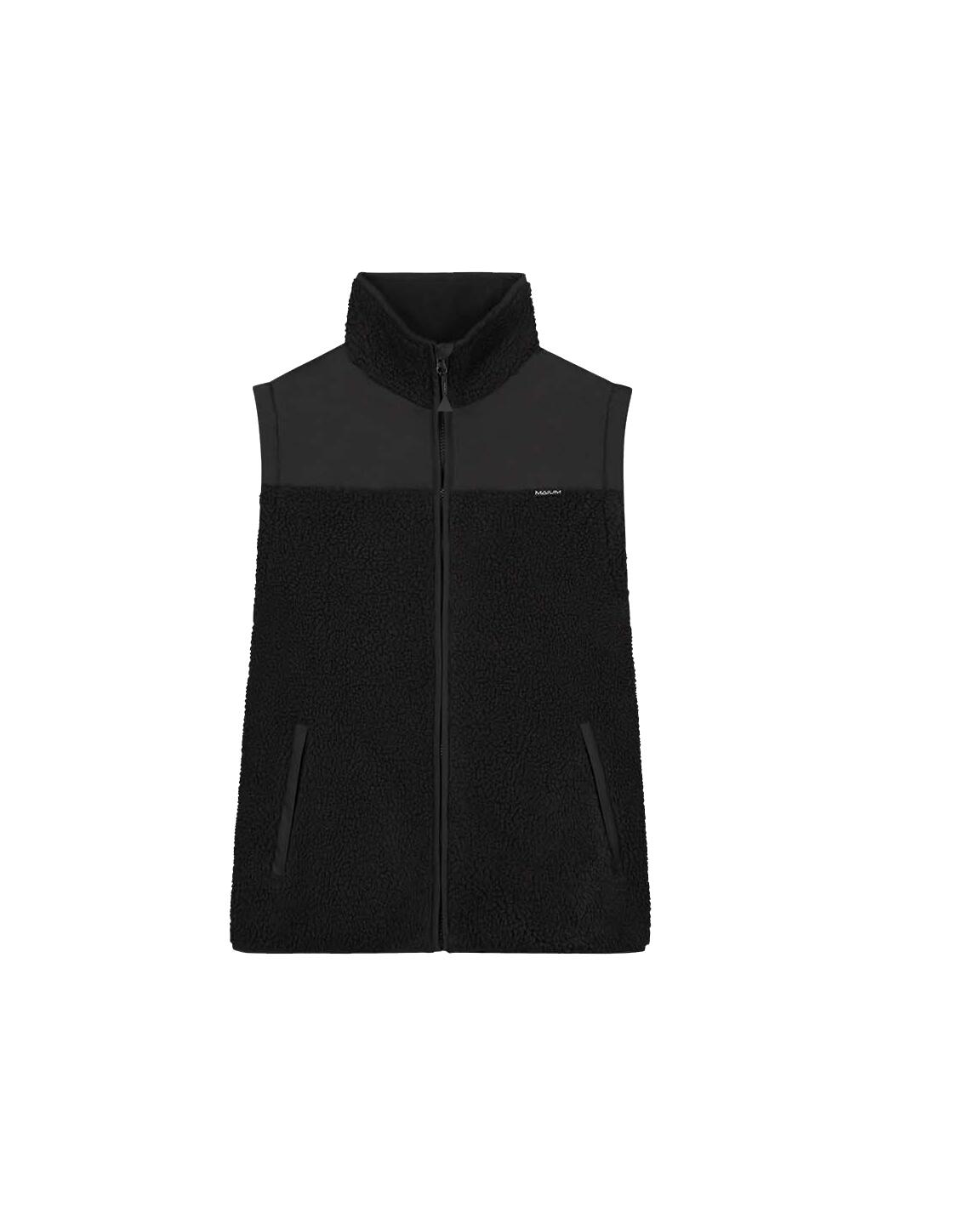 Teddyfleece-Cardigan - Dunkeloliv 6/7