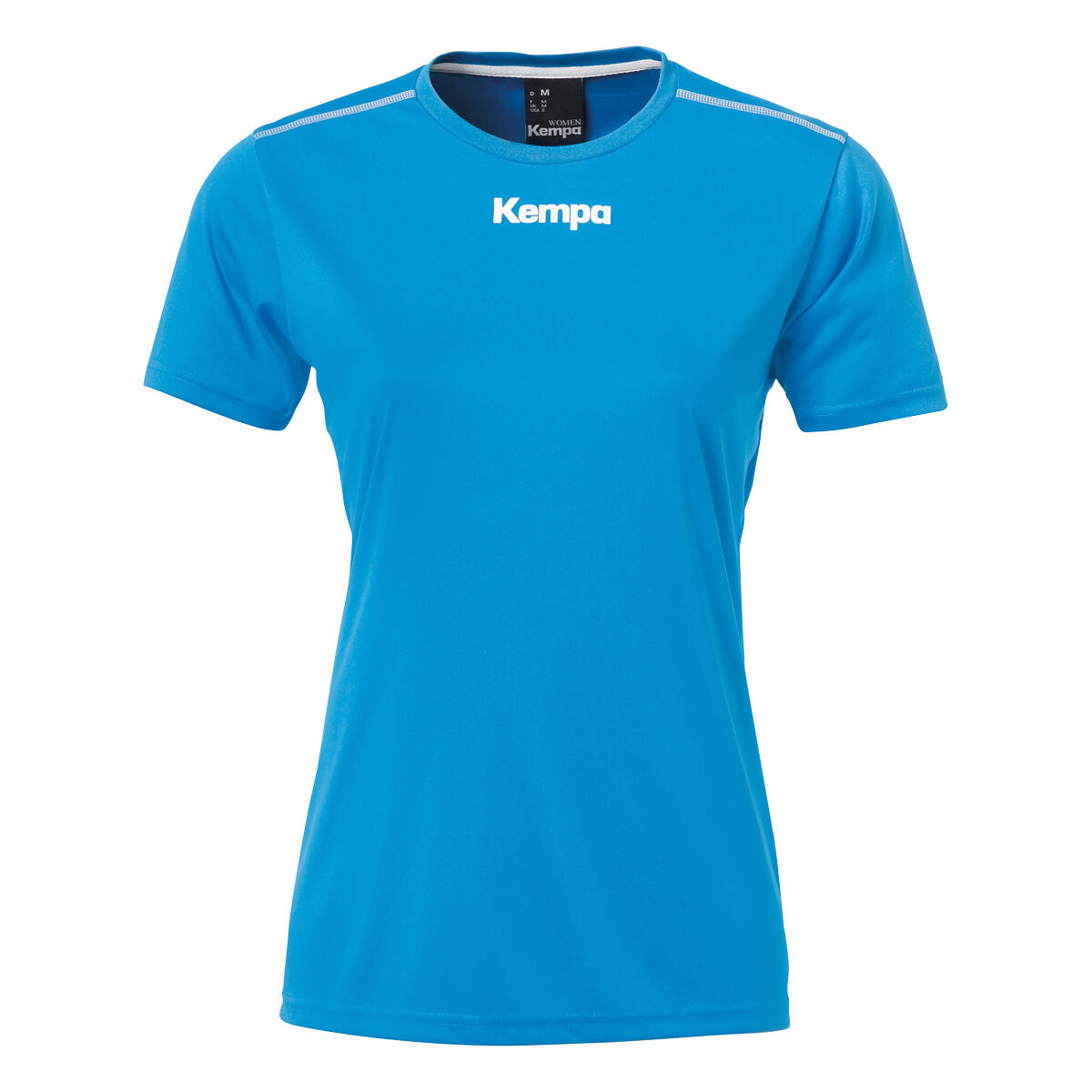 Kempa - Shirt Poly Women Kempa - T-shirt Manches Courtes - Blanc|bleu|noir - 36 Xs - Decathlon