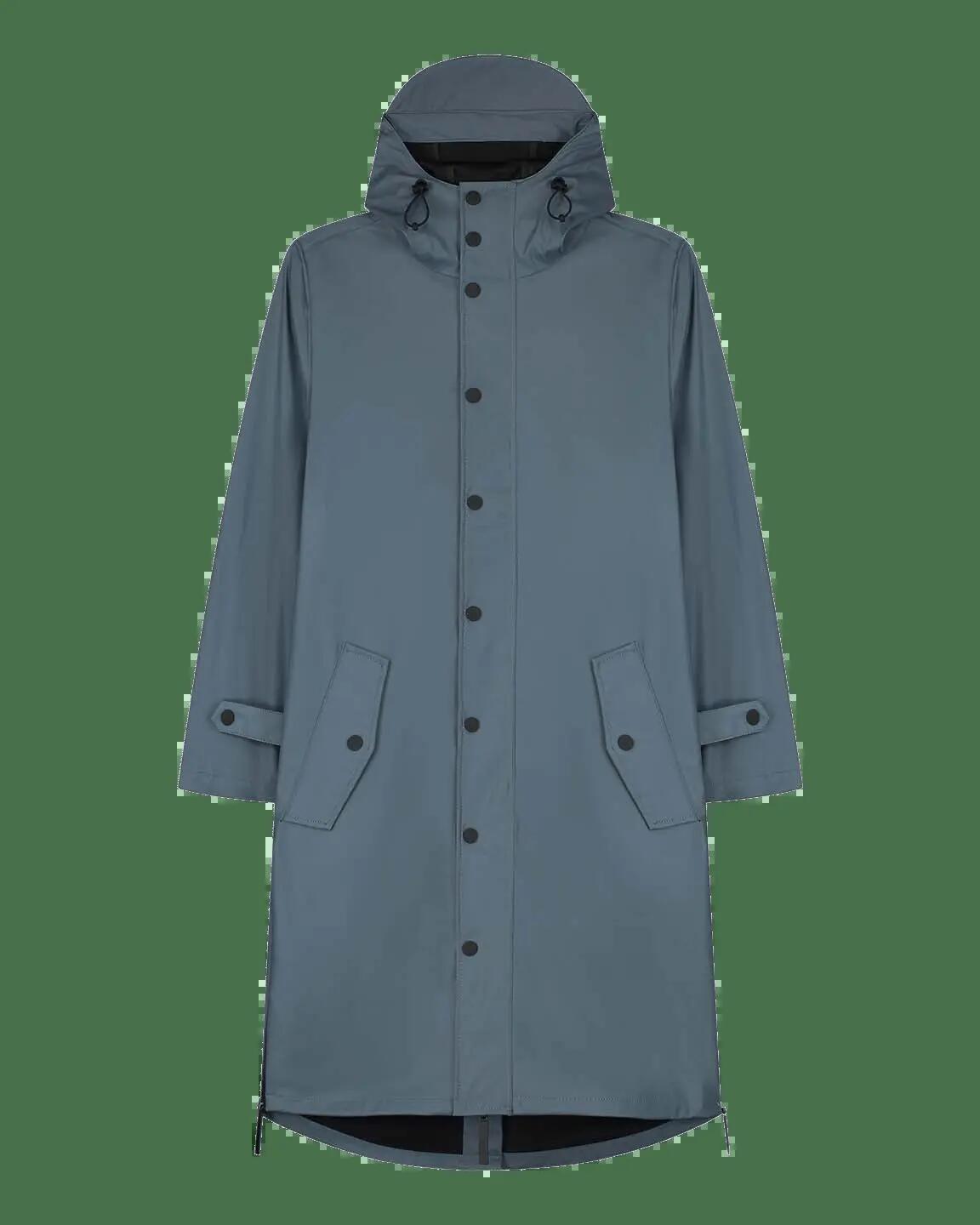 Original Regenmantel – Blaugrau 6/7