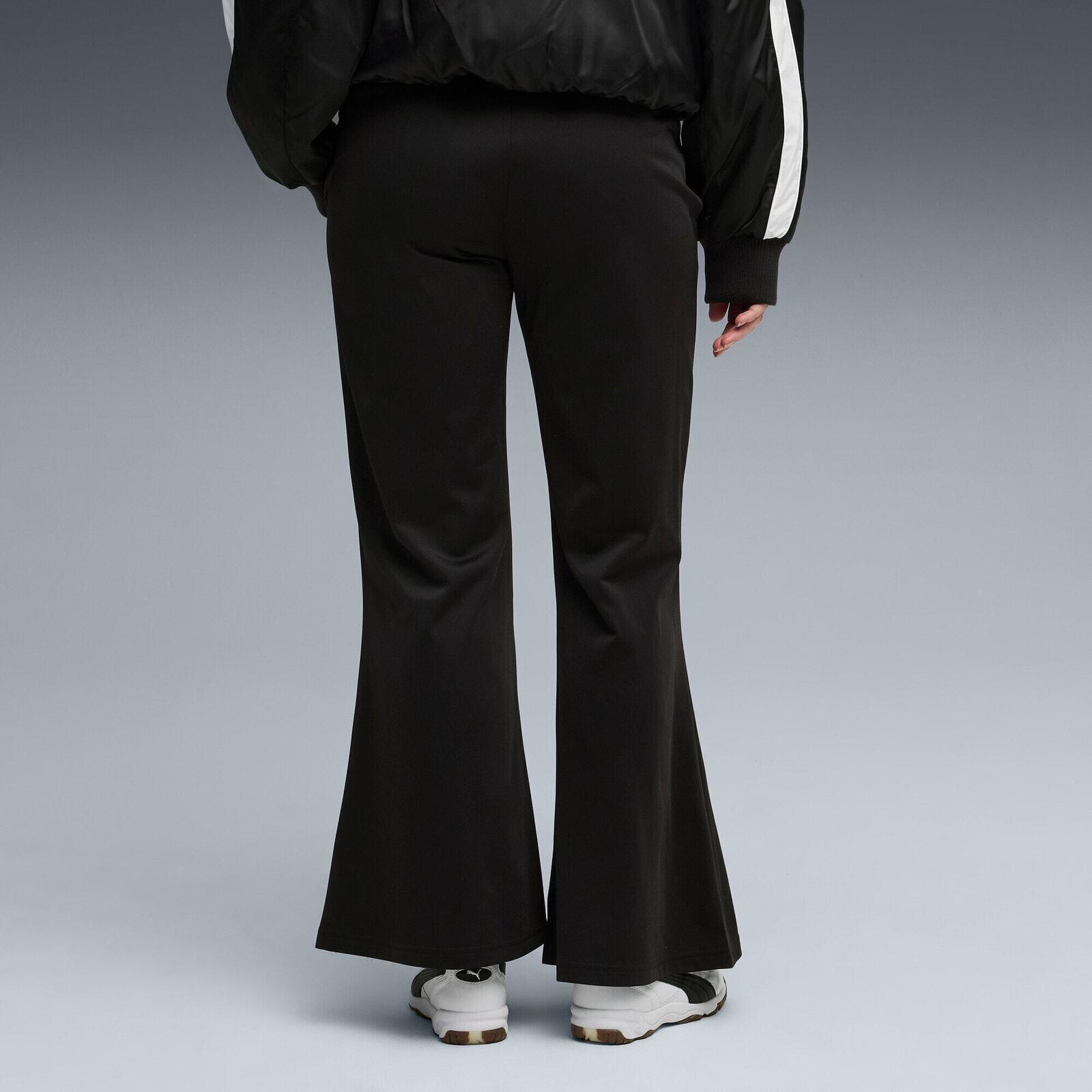 Hose Puma Wardrobe Ess Flared Pants, Schwarz, Damen 2/5