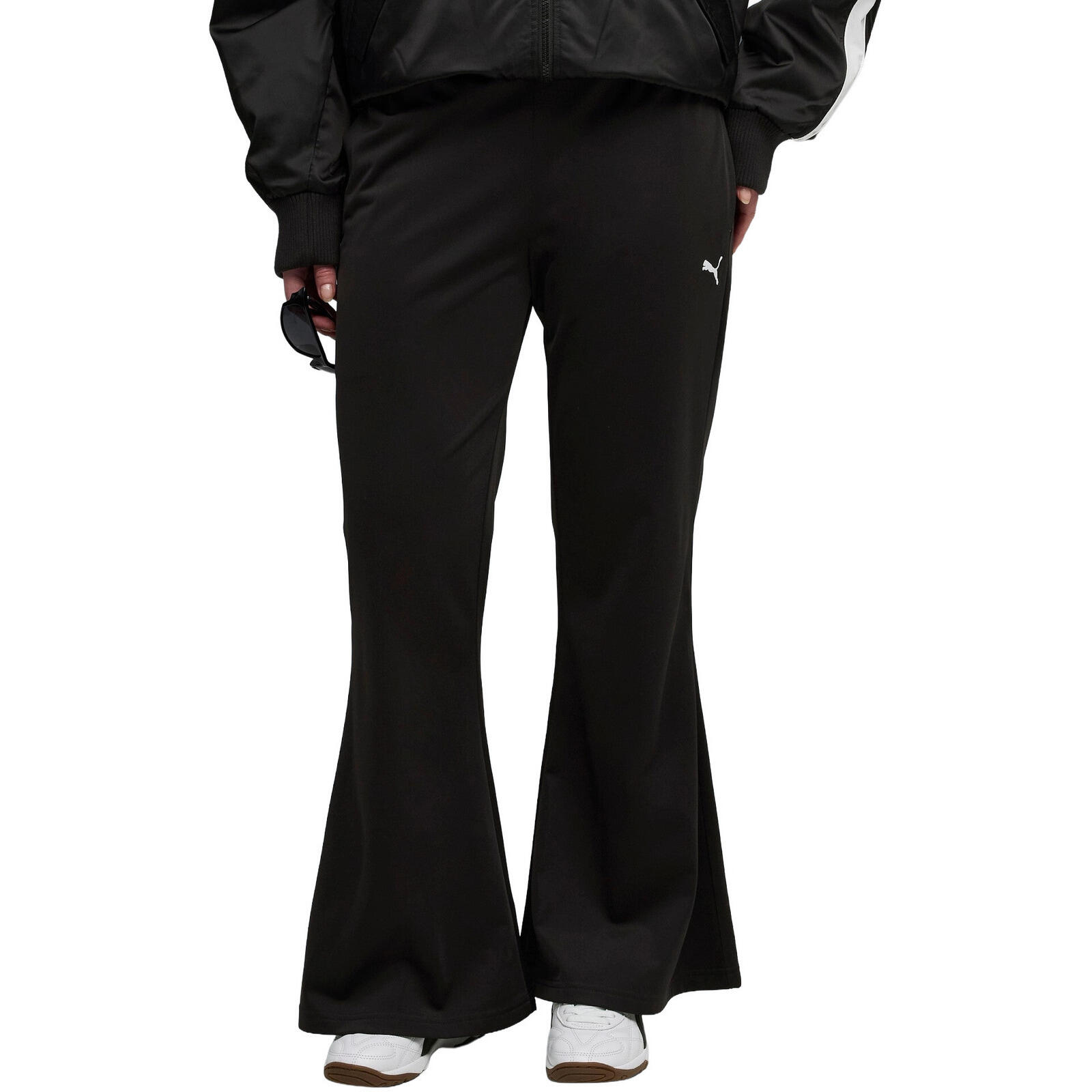 Puma - Pantalon Puma Wardrobe Ess Flared Pants, Noir, Femmes - Pantalons - Noir - Decathlon