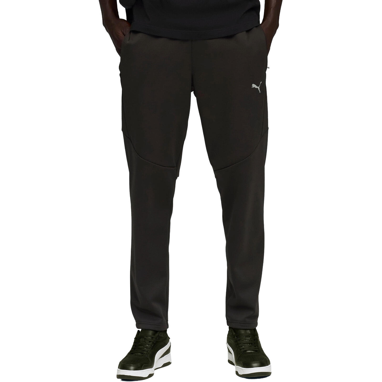Pantalon Puma Evostripe Warm Pants, Noir, Hommes 1/5