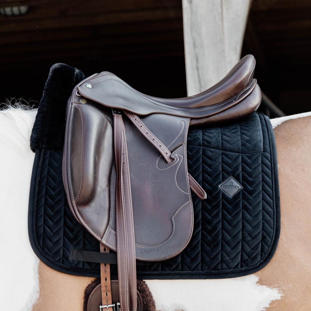 Tapis Skin Friendly velvet dressage noir 3/5