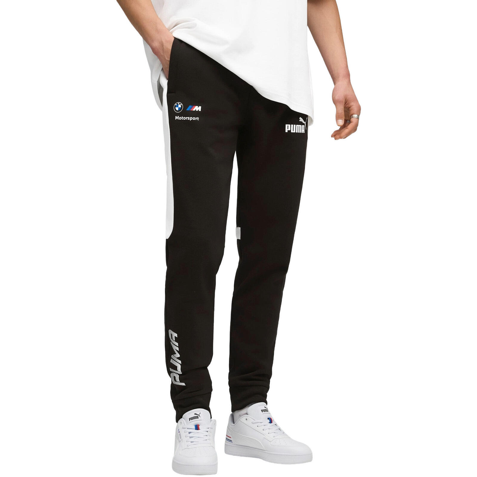 Puma - Pantalon Puma Bmw Mt7 Sweat Pants, Noir, Hommes - Pantalons - Noir - Decathlon