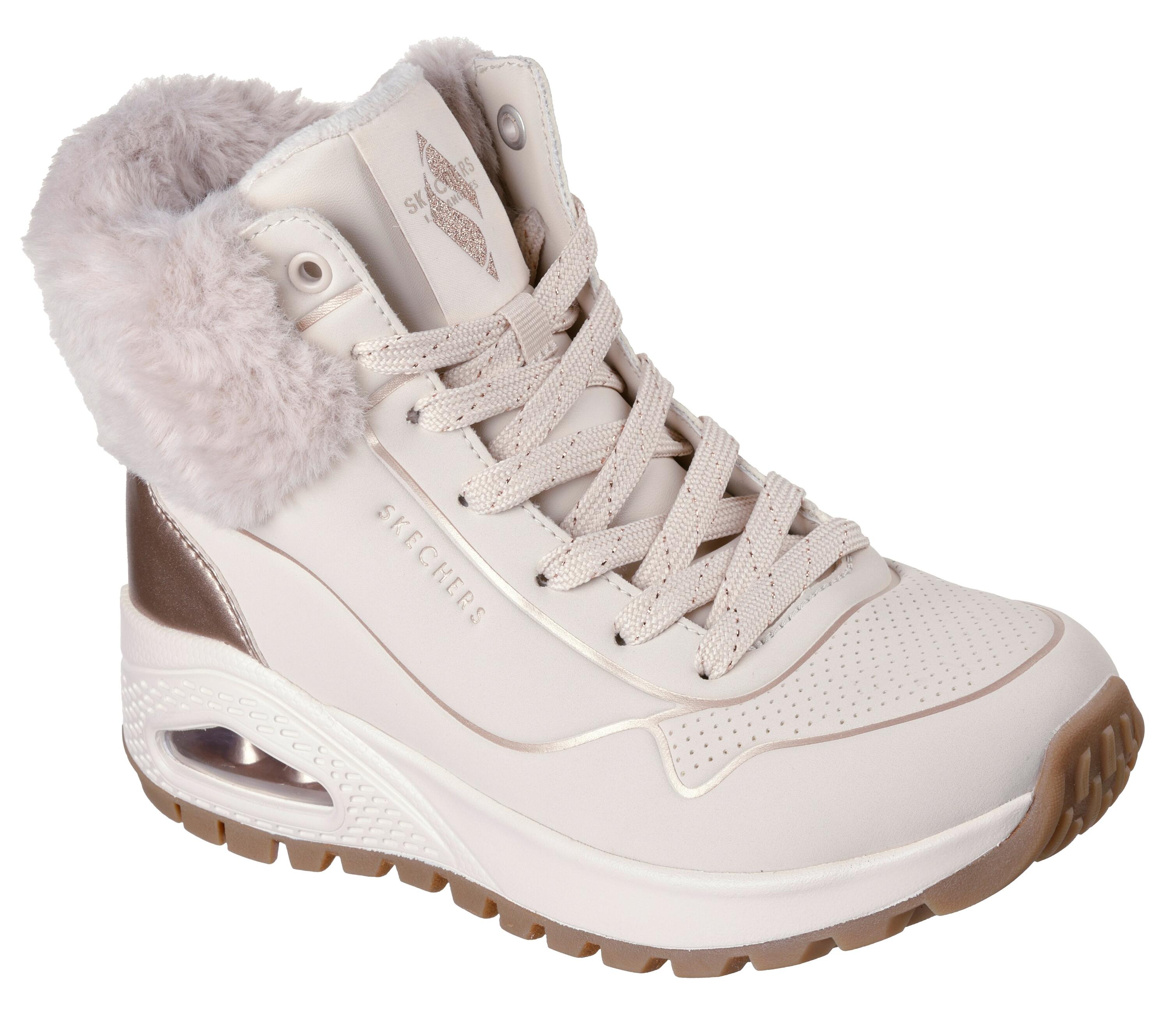 Buty damskie SKECHERS Uno Rugged Fall Shimmer 4/5