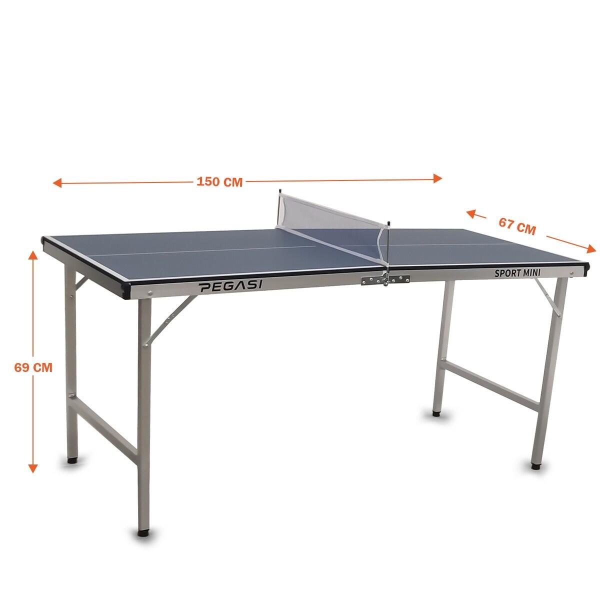 Table de tennis table mini sport bleu 3/6