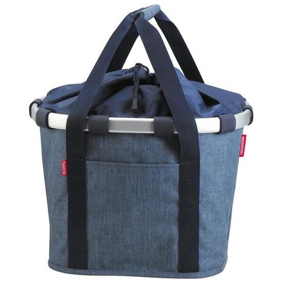Klickfix City-Tasche Bikebasket twist blue, 35x28x26cm,15ltr, 800g