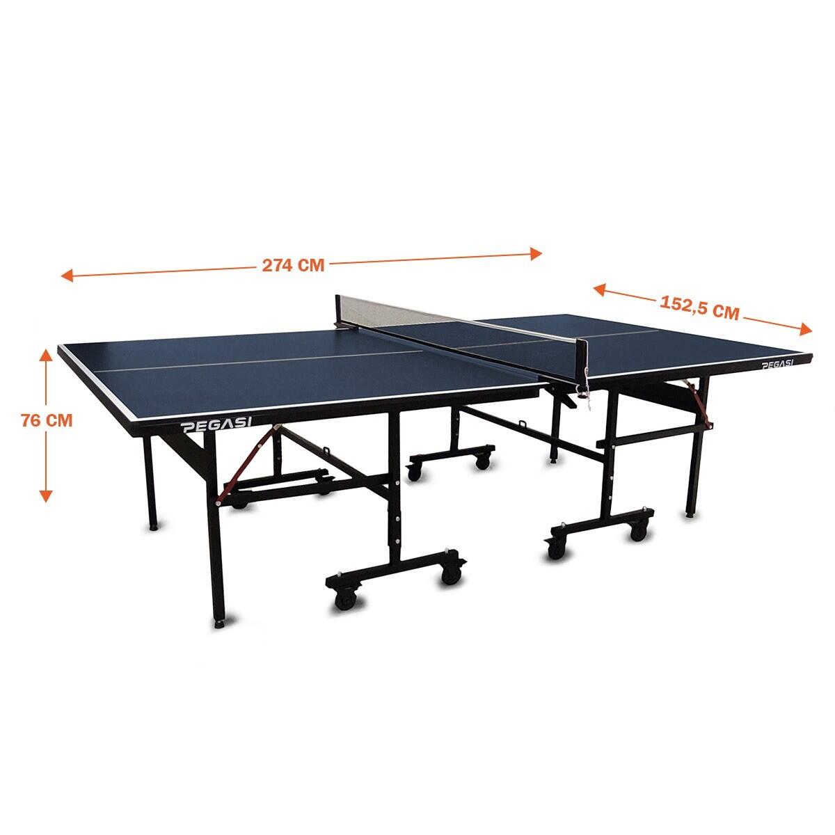Tafeltennistafel Pegasi Office 250 Indoor Blue 2.0 4/6