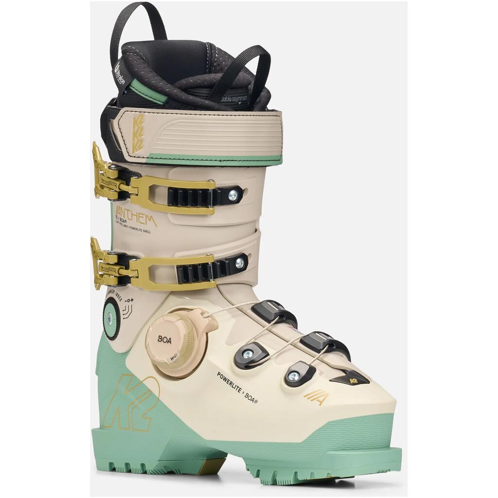 K2 Anthem 95 BOA Womens Ski Boots - 24.5 - Grey
