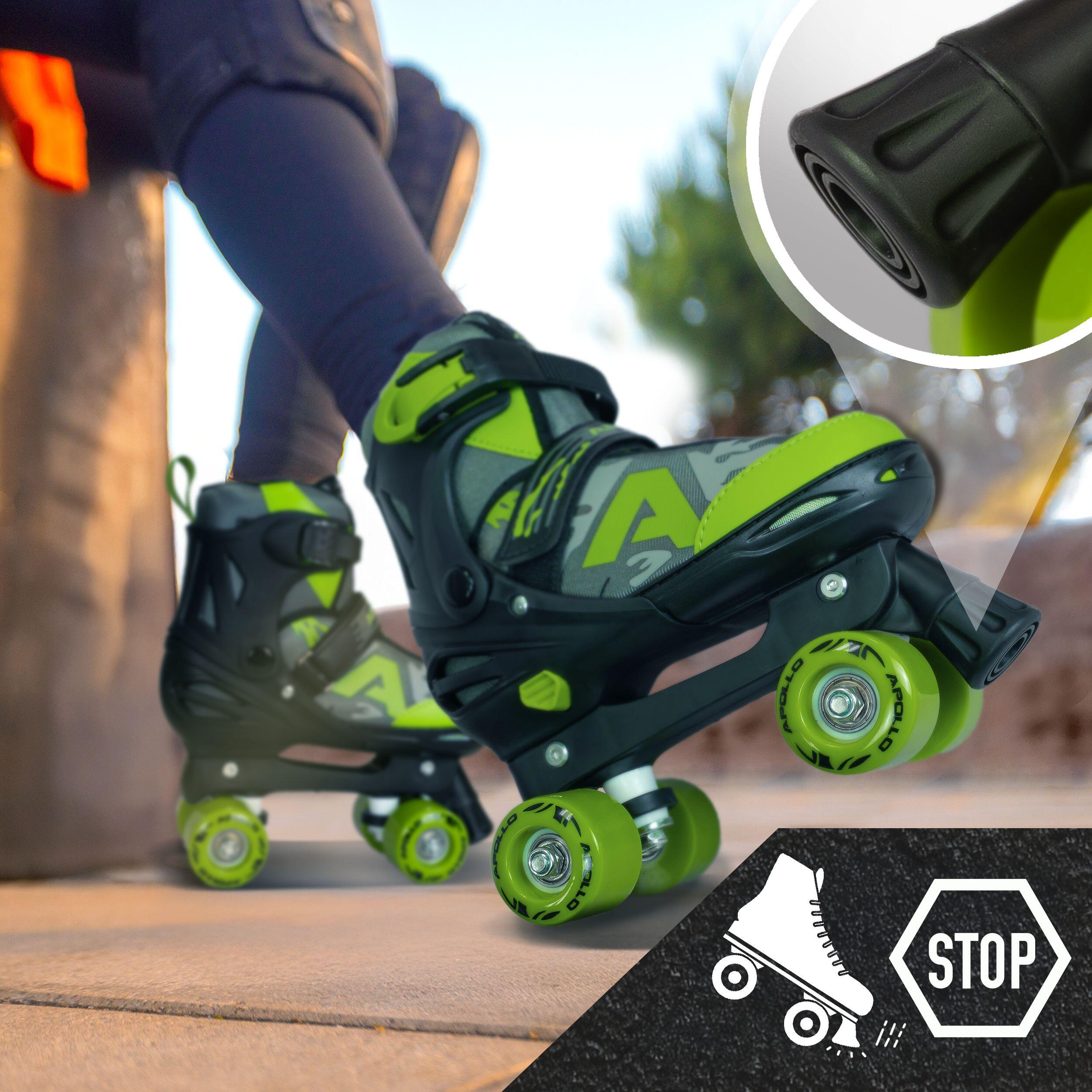 Apollo Champion Pattini – regolabili con LED per bambini e ragazzi 6/7