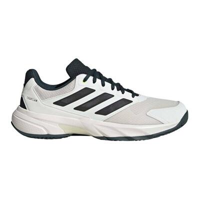 Tenis Y Padel Hombre - ADIDAS Court Jam Control 3 Clay M - White/Aurora Ivy