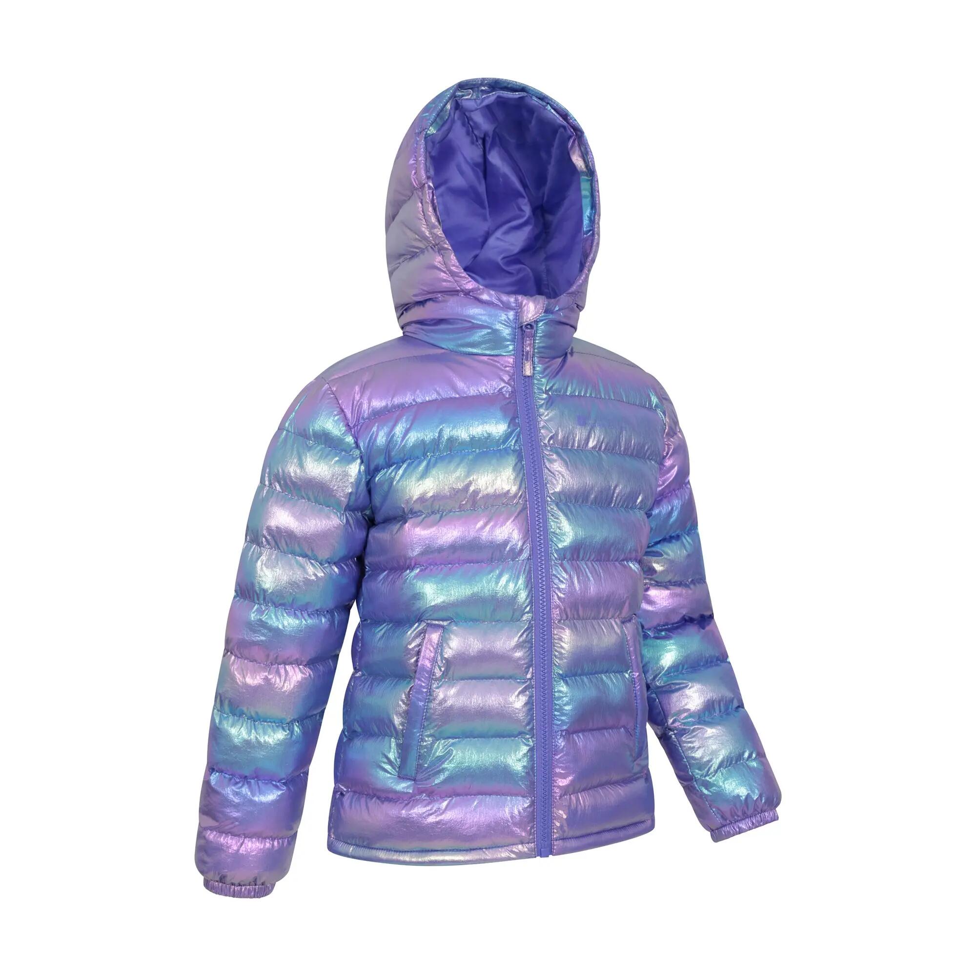 Kinder Winterwandern Steppjacke Wasserabweisend Leicht Kapuze - Seasons II 2/9