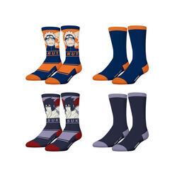 Lot de 4 paires de chaussettes enfant Naruto Shippuden