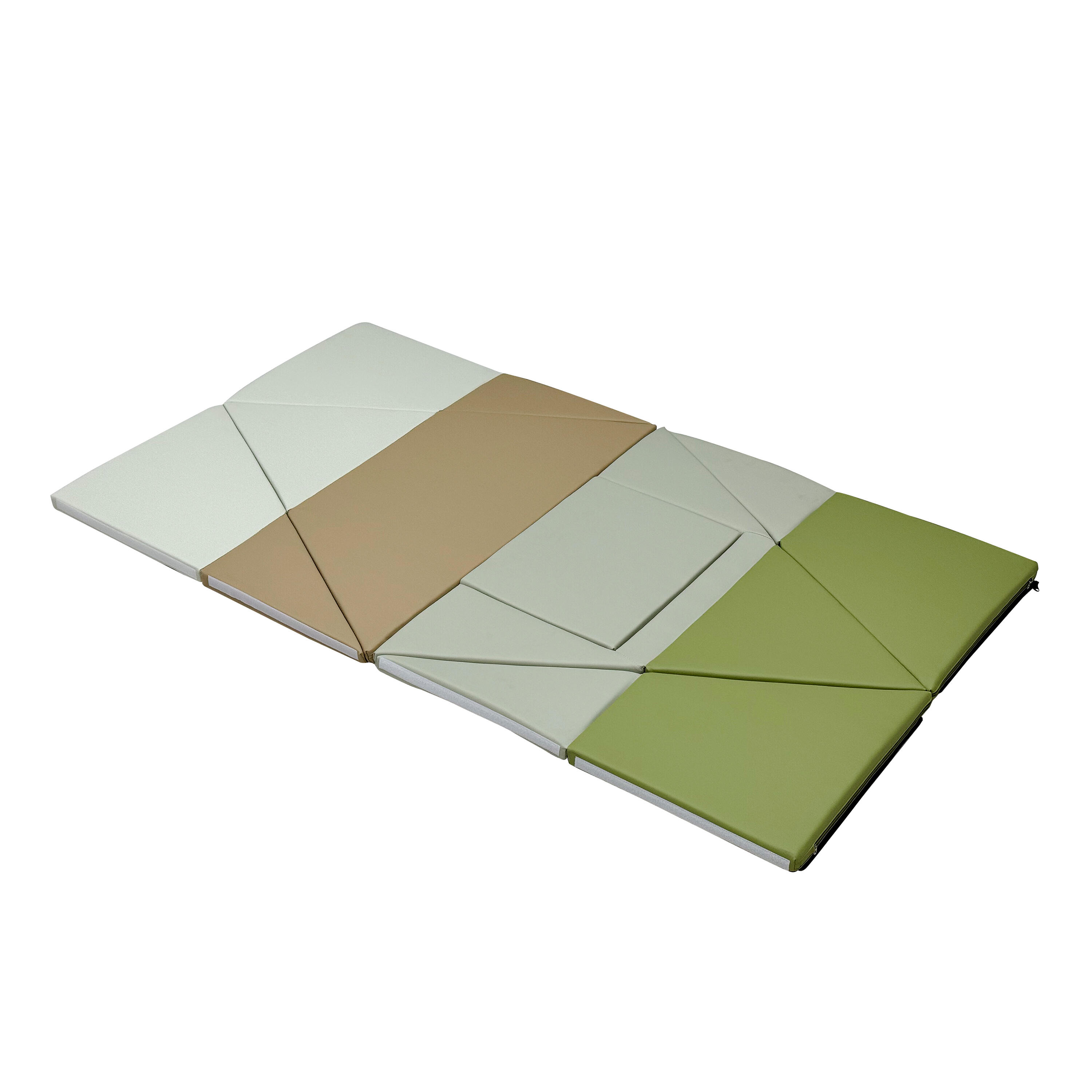 Tappetino da Gioco Pieghevole, Sunny Davi, Schiuma EPE, Beige 4/7