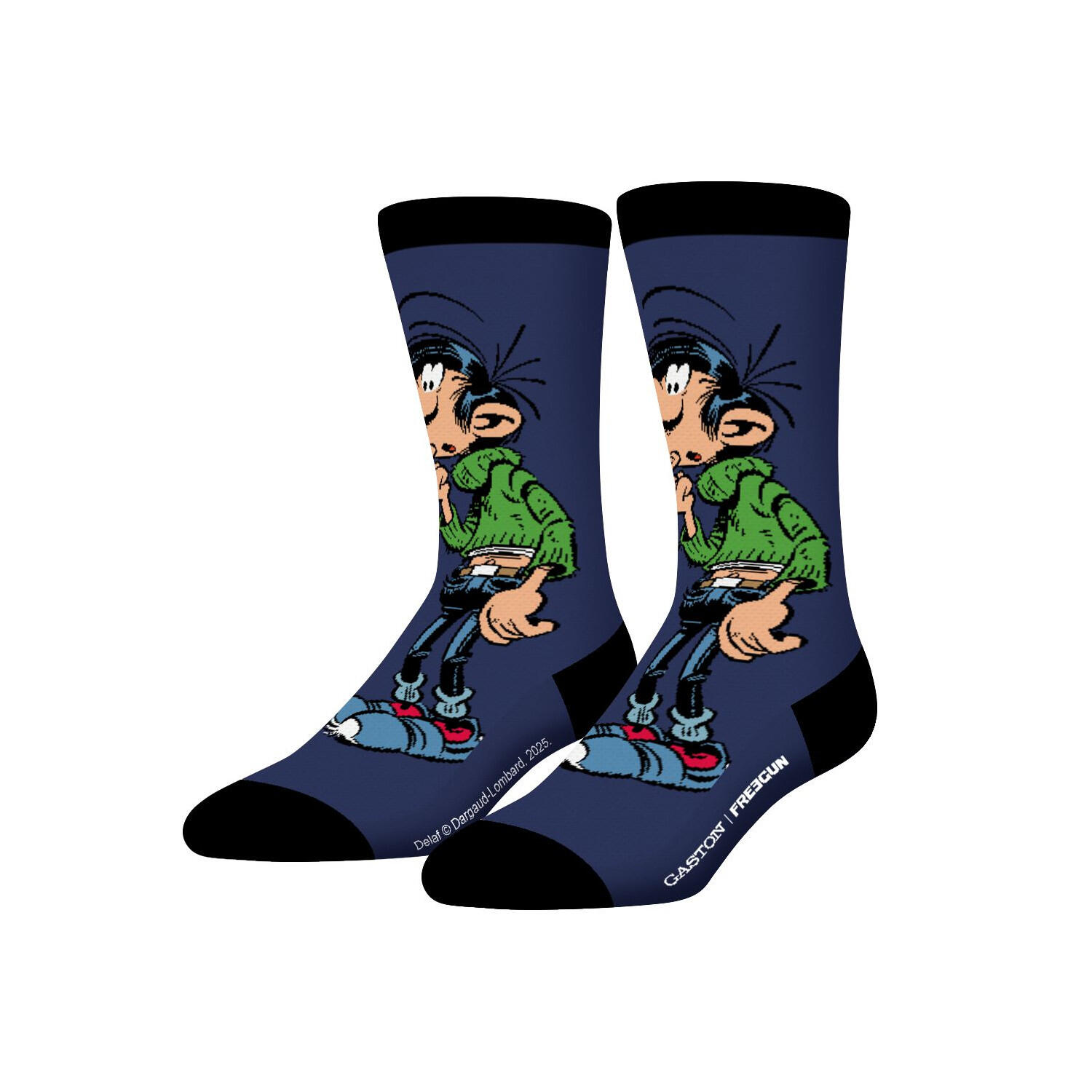 Lot de 4 paires de chaussettes Gaston Lagaffe 2/5