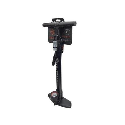 Fahrradpumpe Velotech Manometer Stahl