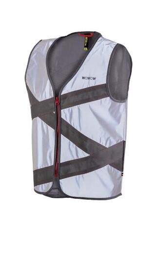 Crossroad Jacke Voll Reflektierend - Größe M