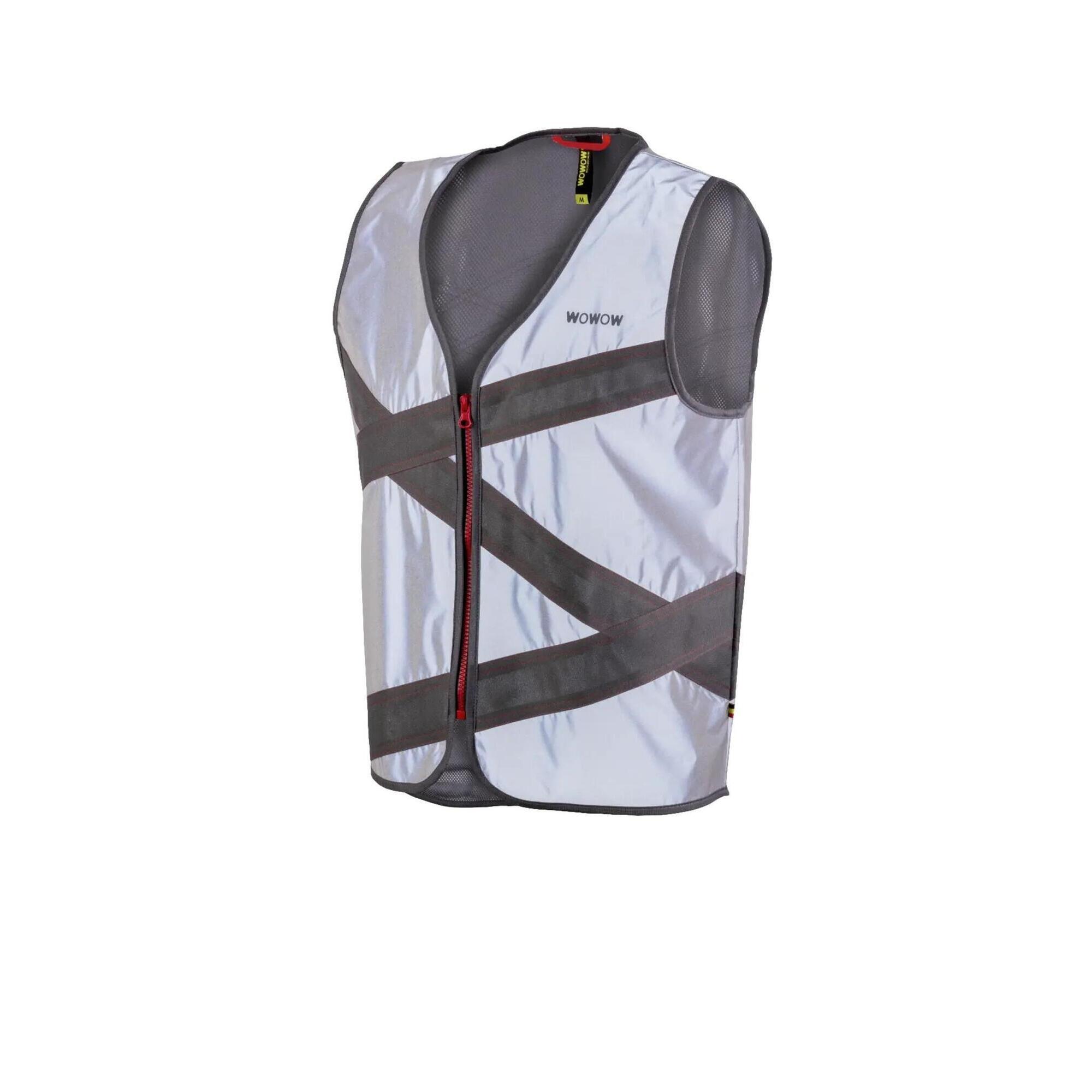 Wowow - Veste Crossroad Entièrement Réfléchissante - Taille Xxxl - Gilet Signalisation - 56 3xl - Decathlon