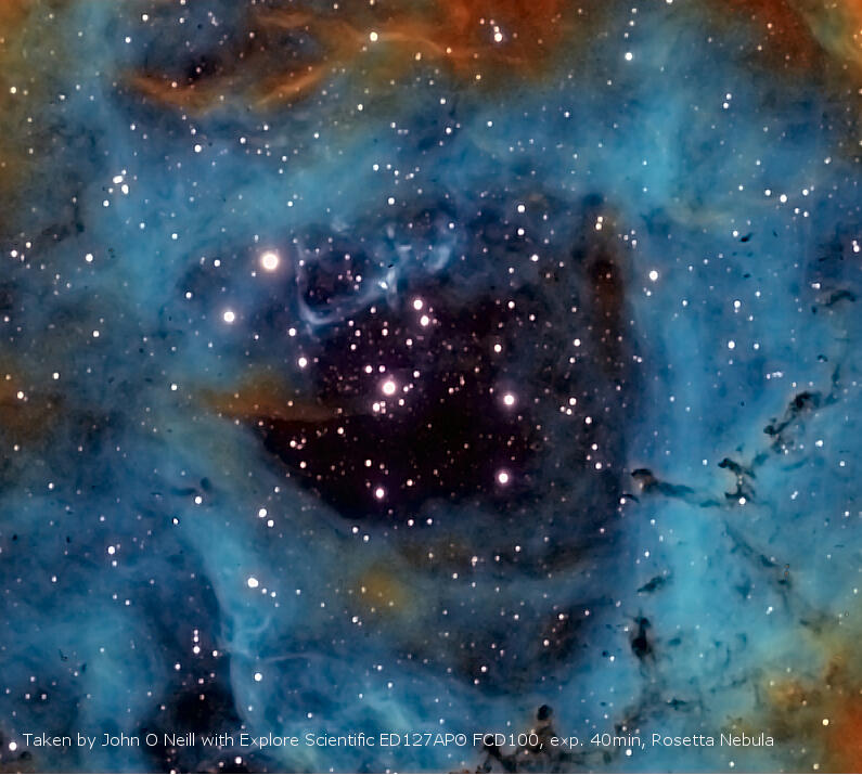 EXPLORE SCIENTIFIC ED APO 127mm f/7,5 FCD-100 CF HEX 5/7