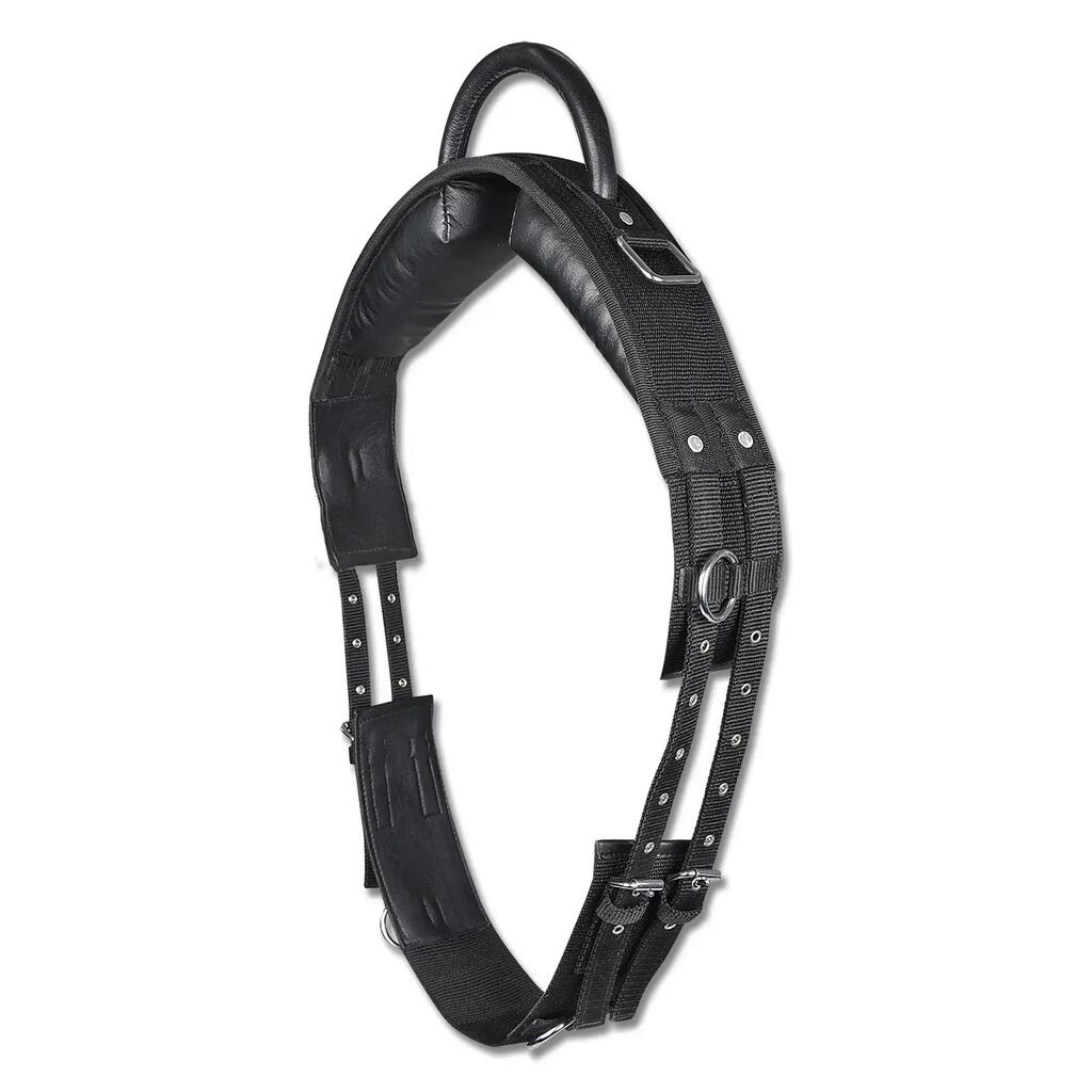 Saddle pad with a handle for horses Star