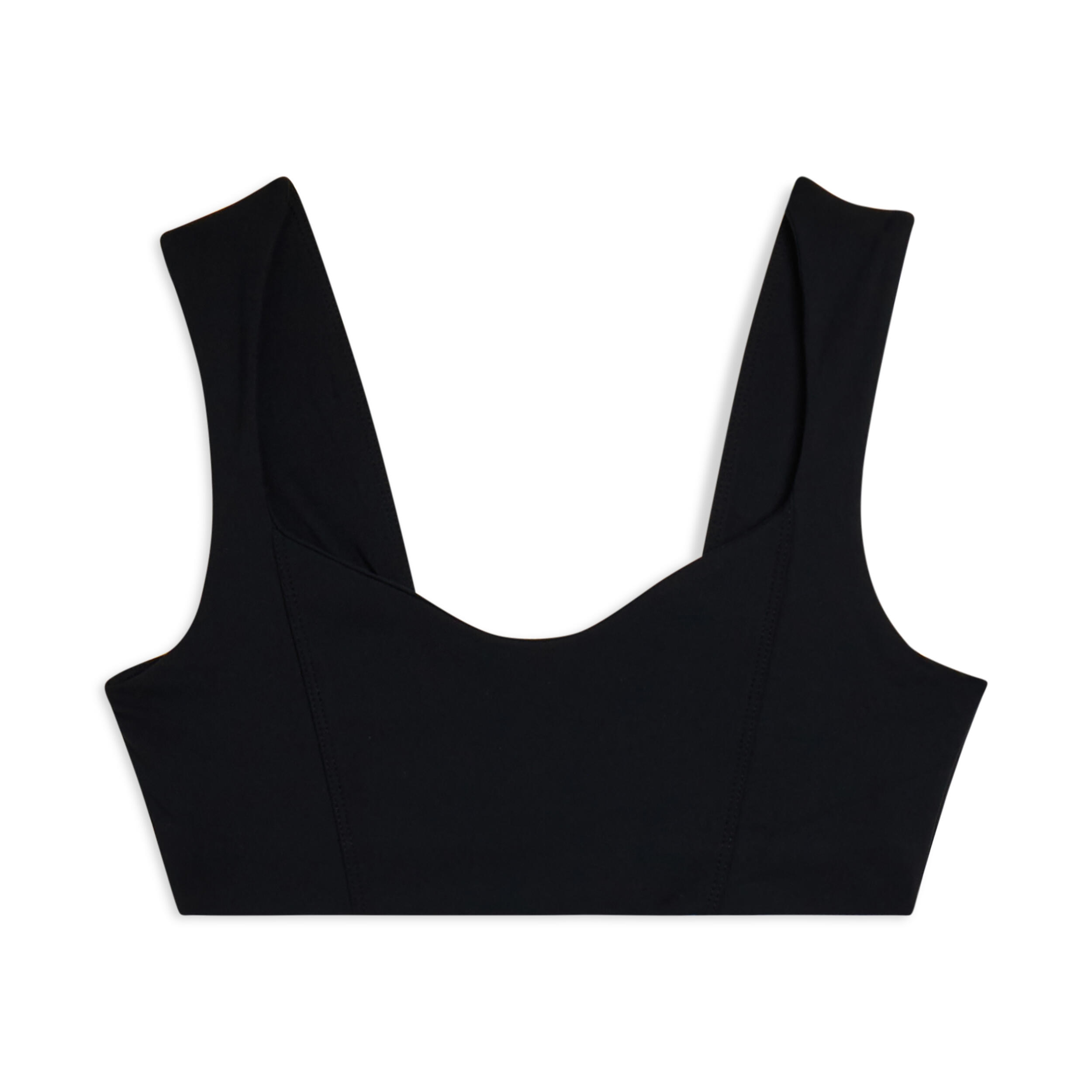 Freddy - Brassière De Sport Avec Col En Cœur Et Détails Techniques - Brassière - Noir - 38 S - Decathlon