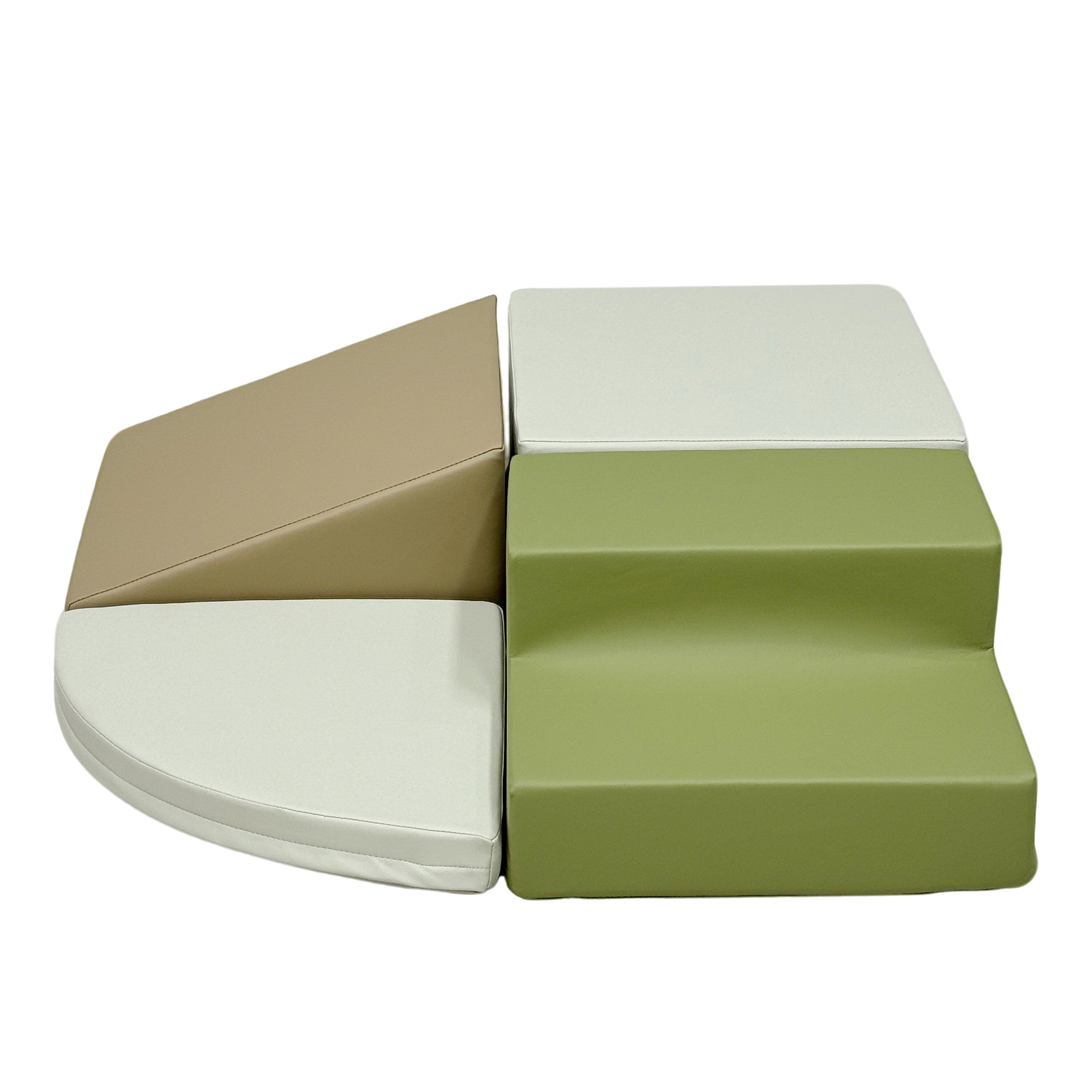 Blocchi per Bambini in Schiuma, Sunny Sena, 4 pezzi, beige 5/7