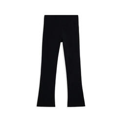 Leggings évasés en tissu technique avec bande de silicone