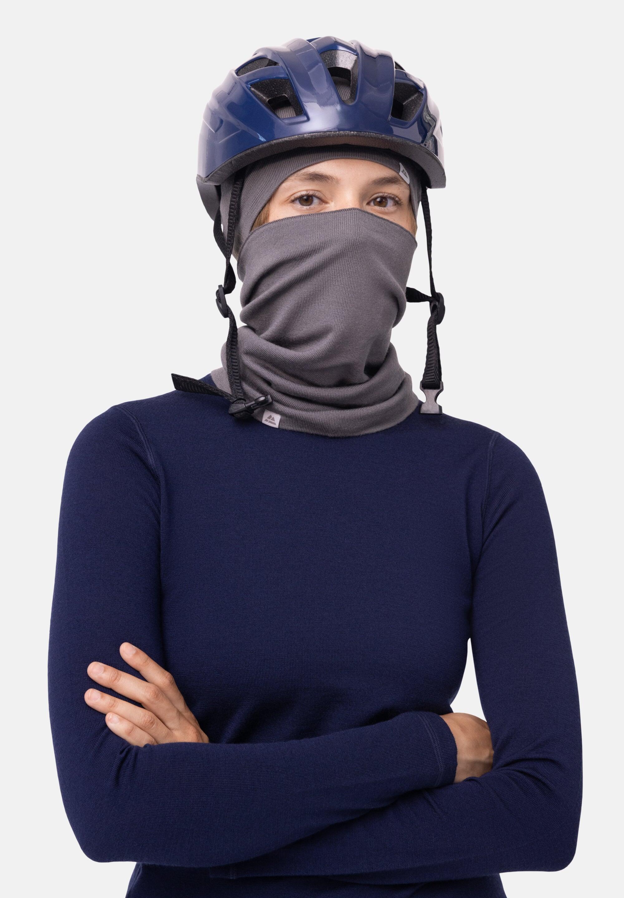Braga de cuello de lana merino Cálida y transpirable Unisex 3/6