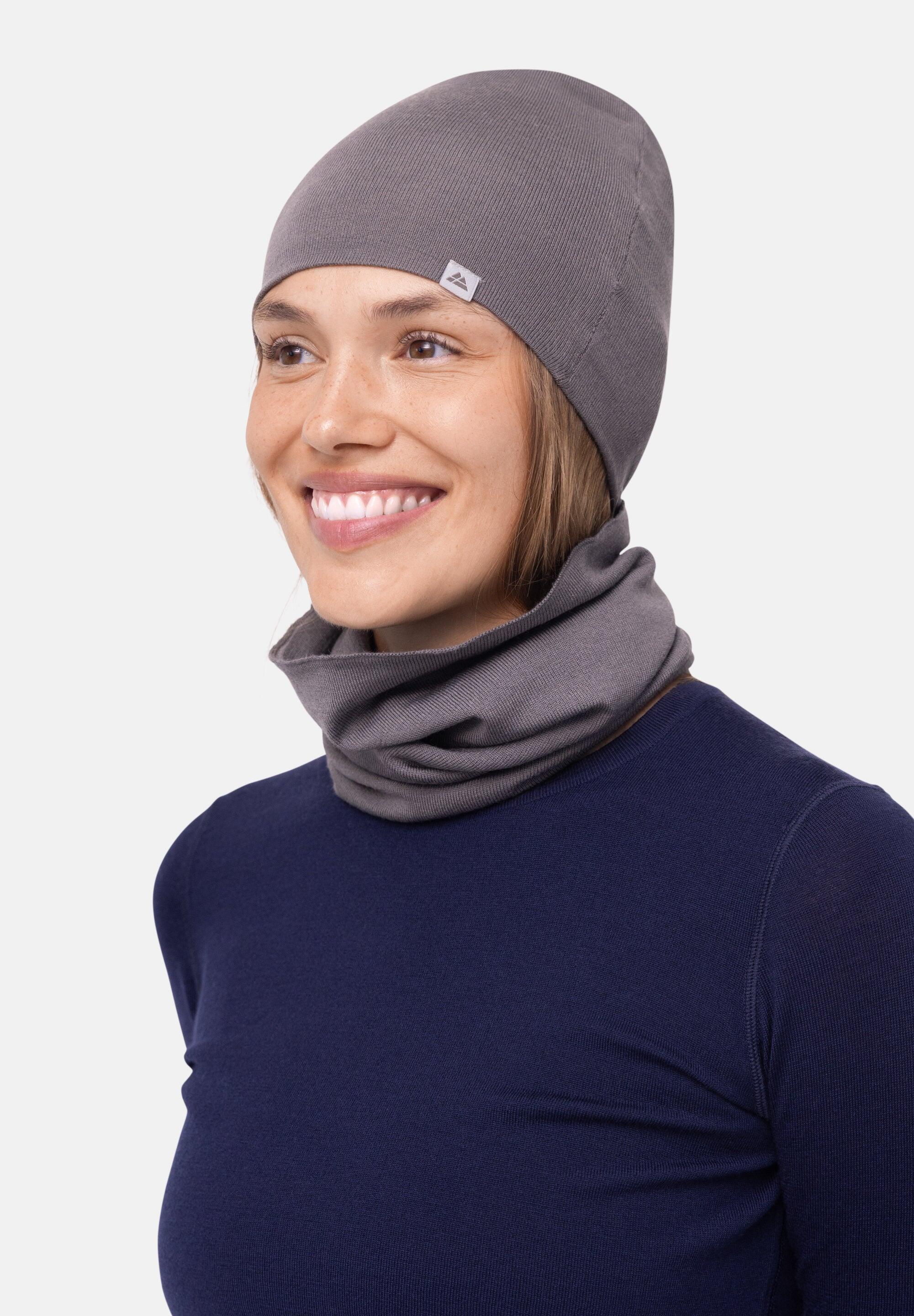 Braga de cuello de lana merino Cálida y transpirable Unisex 2/6